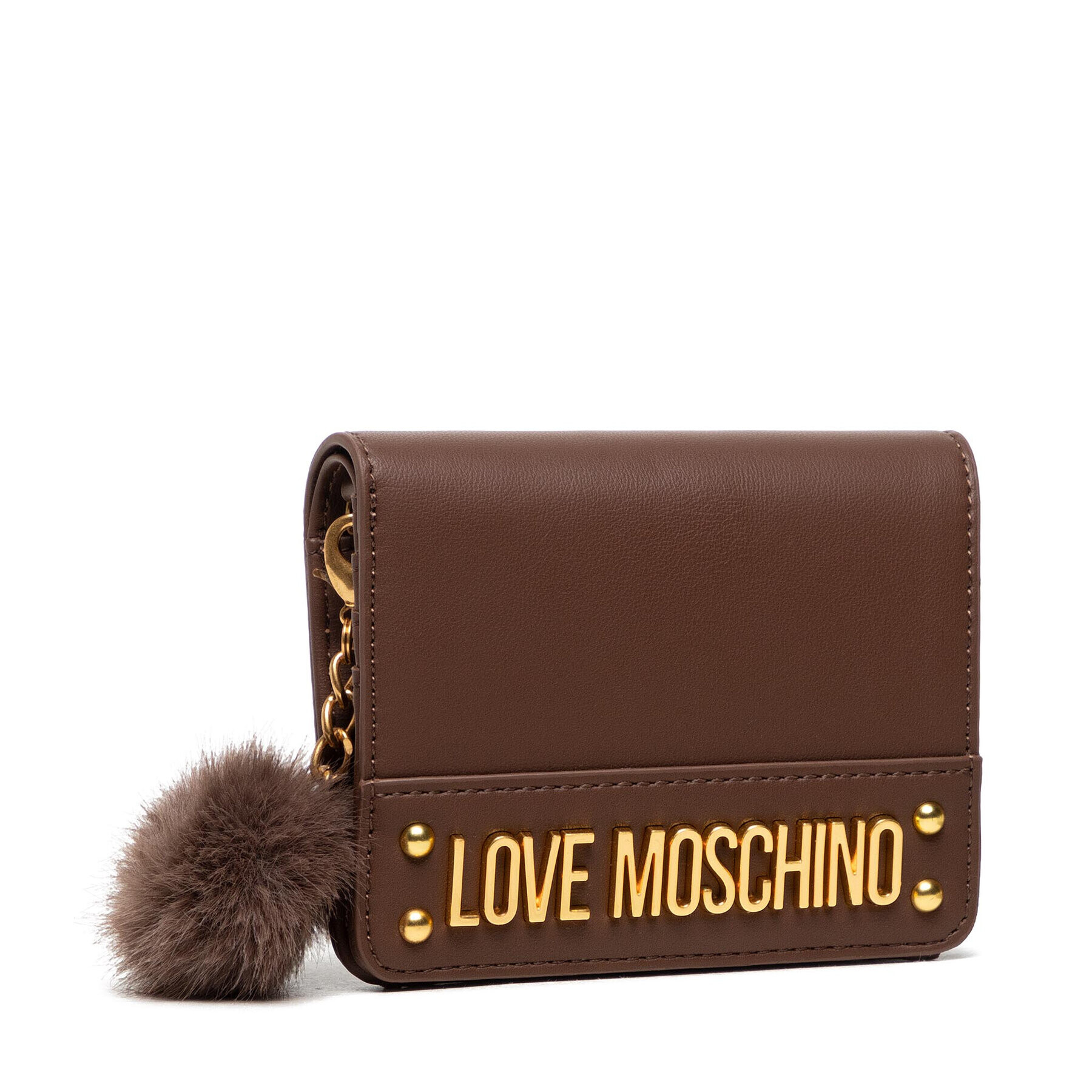 LOVE MOSCHINO Malá dámská peněženka JC5674PP0DKN0300 Hnědá - Pepit.cz