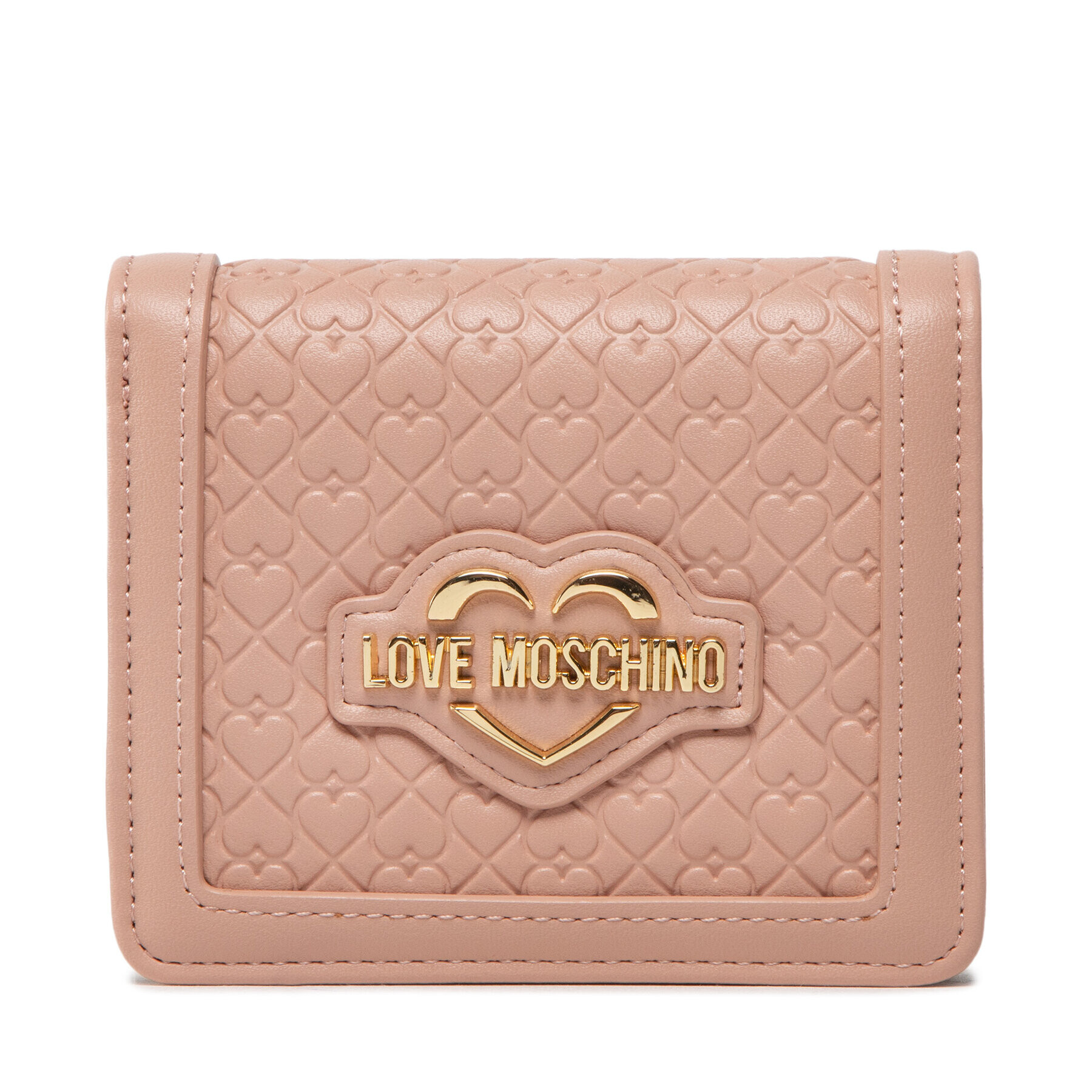 LOVE MOSCHINO Malá dámská peněženka JC5695PP0FKF0601 Růžová - Pepit.cz