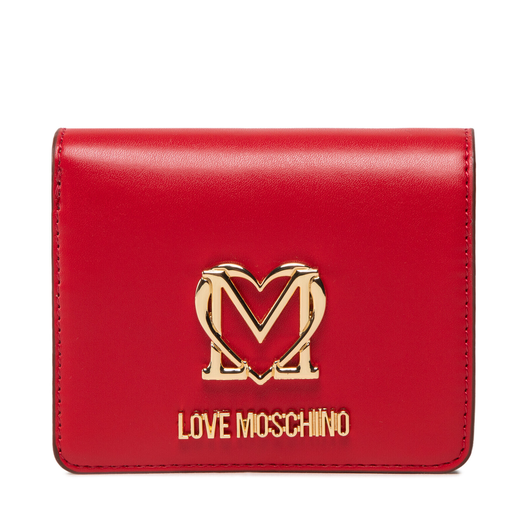 LOVE MOSCHINO Malá dámská peněženka JC5700PP0FKQ0500 Červená - Pepit.cz