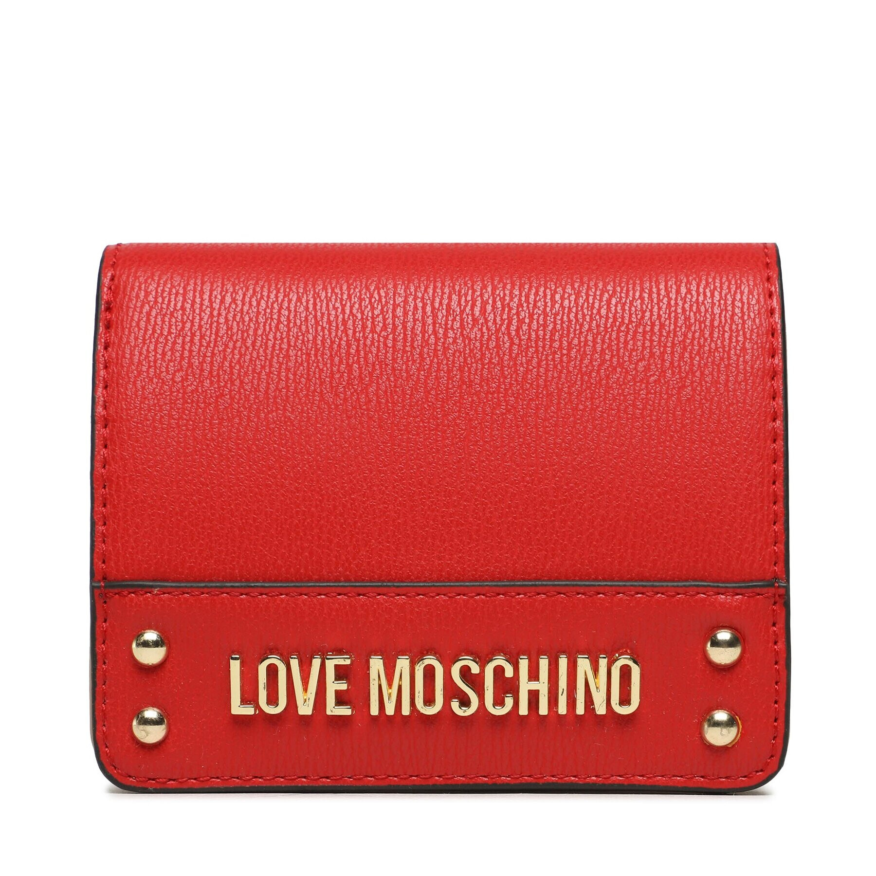 LOVE MOSCHINO Malá dámská peněženka JC5703PP1HLD0500 Červená - Pepit.cz