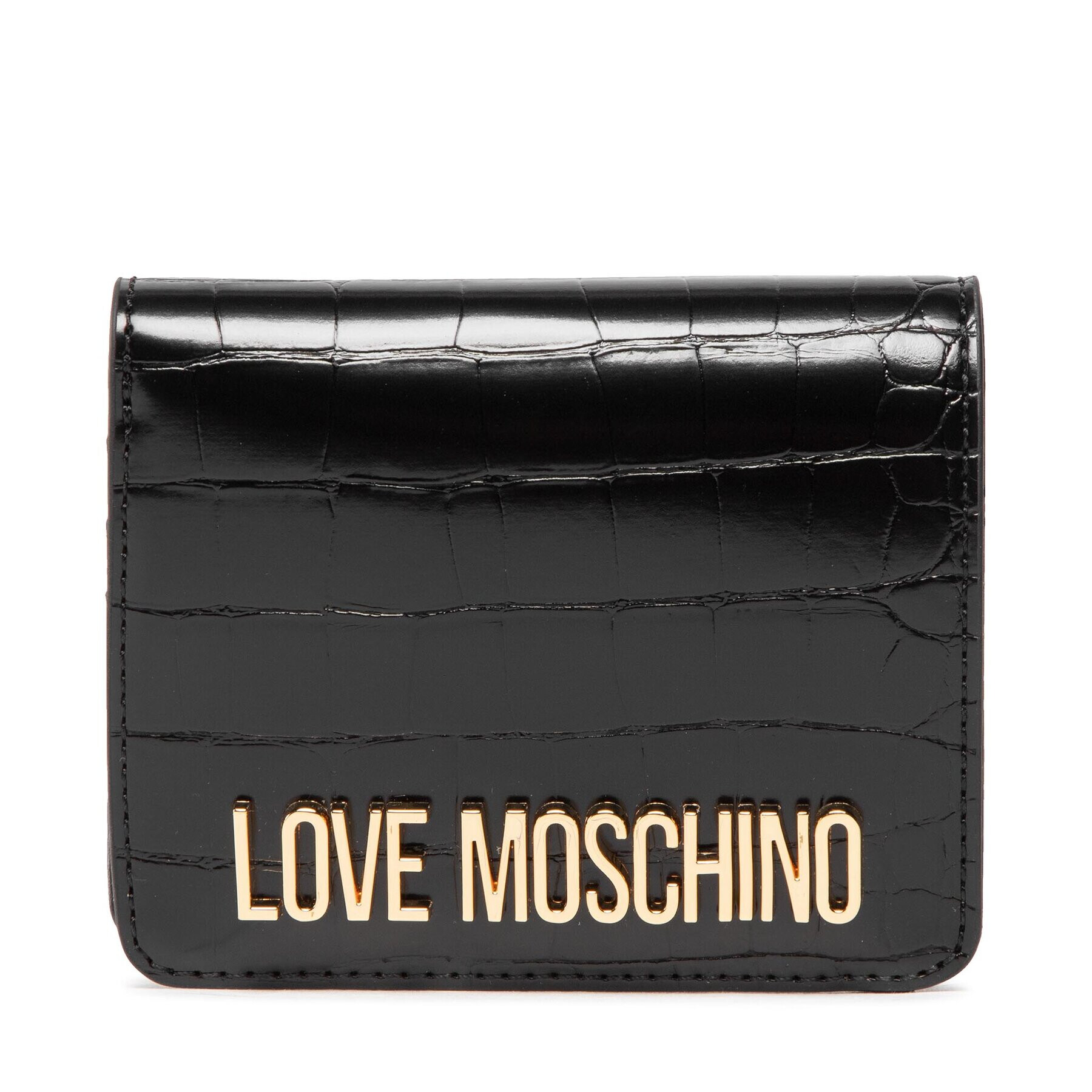 LOVE MOSCHINO Malá dámská peněženka JC5710PP0FKS0000 Černá - Pepit.cz