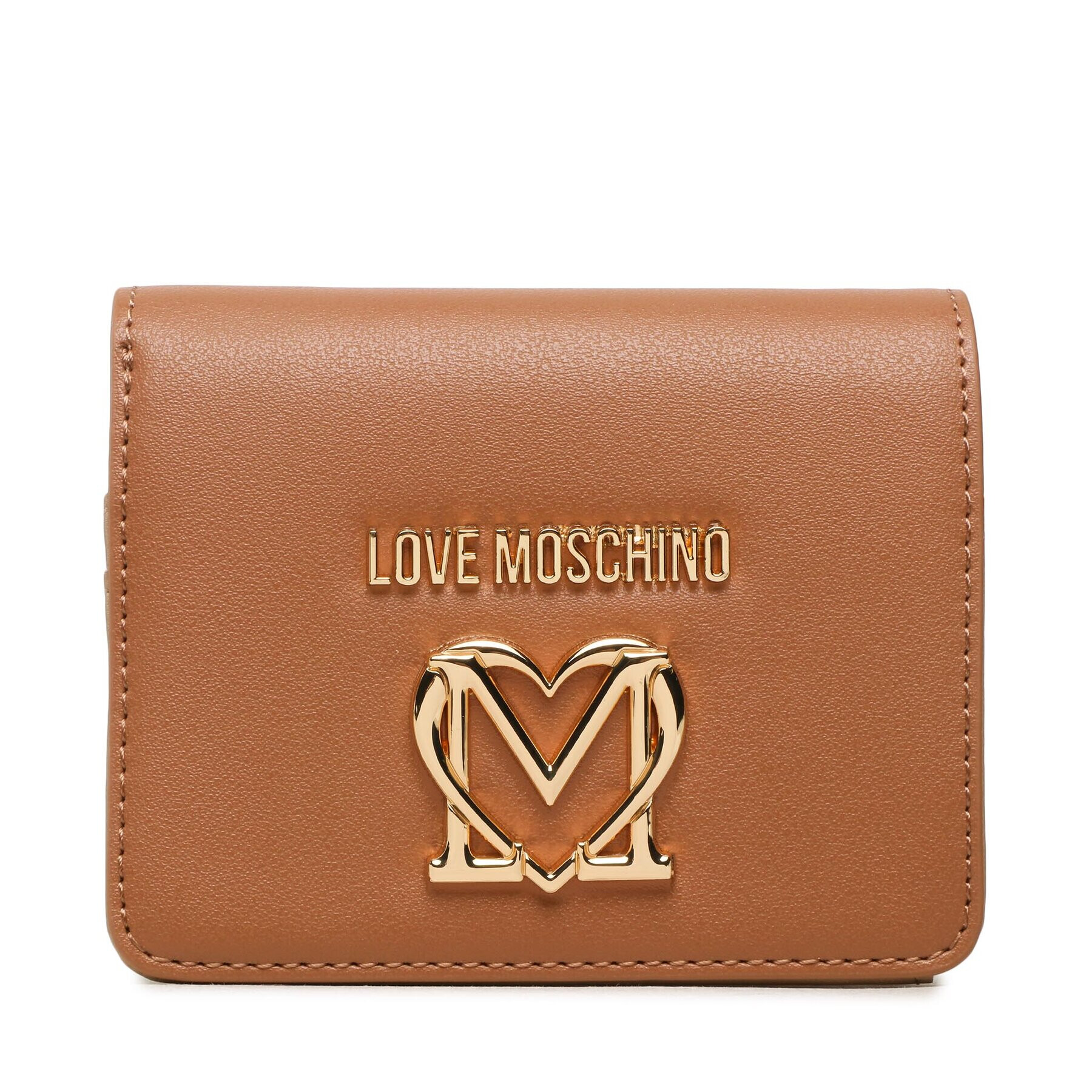 LOVE MOSCHINO Malá dámská peněženka JC5724PP0GKF0201 Hnědá - Pepit.cz