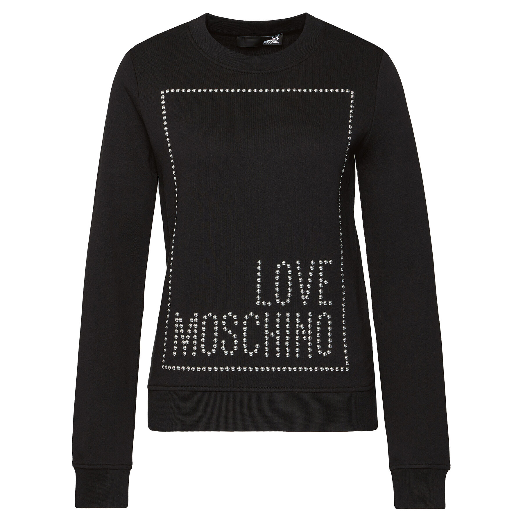 LOVE MOSCHINO Mikina W630216M 4055 Černá Regular Fit - Pepit.cz