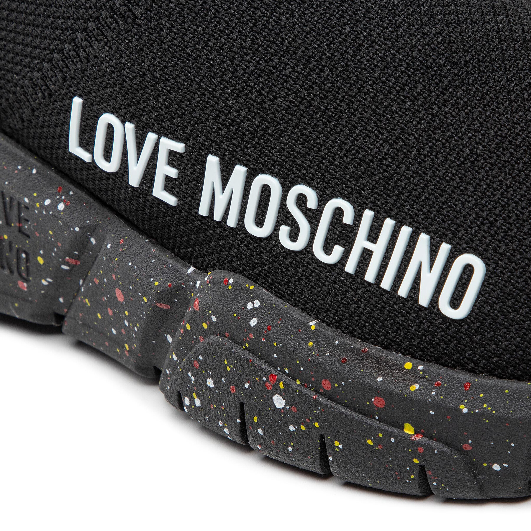 LOVE MOSCHINO Mušketýrky JA15053G1DIZ500B Černá - Pepit.cz