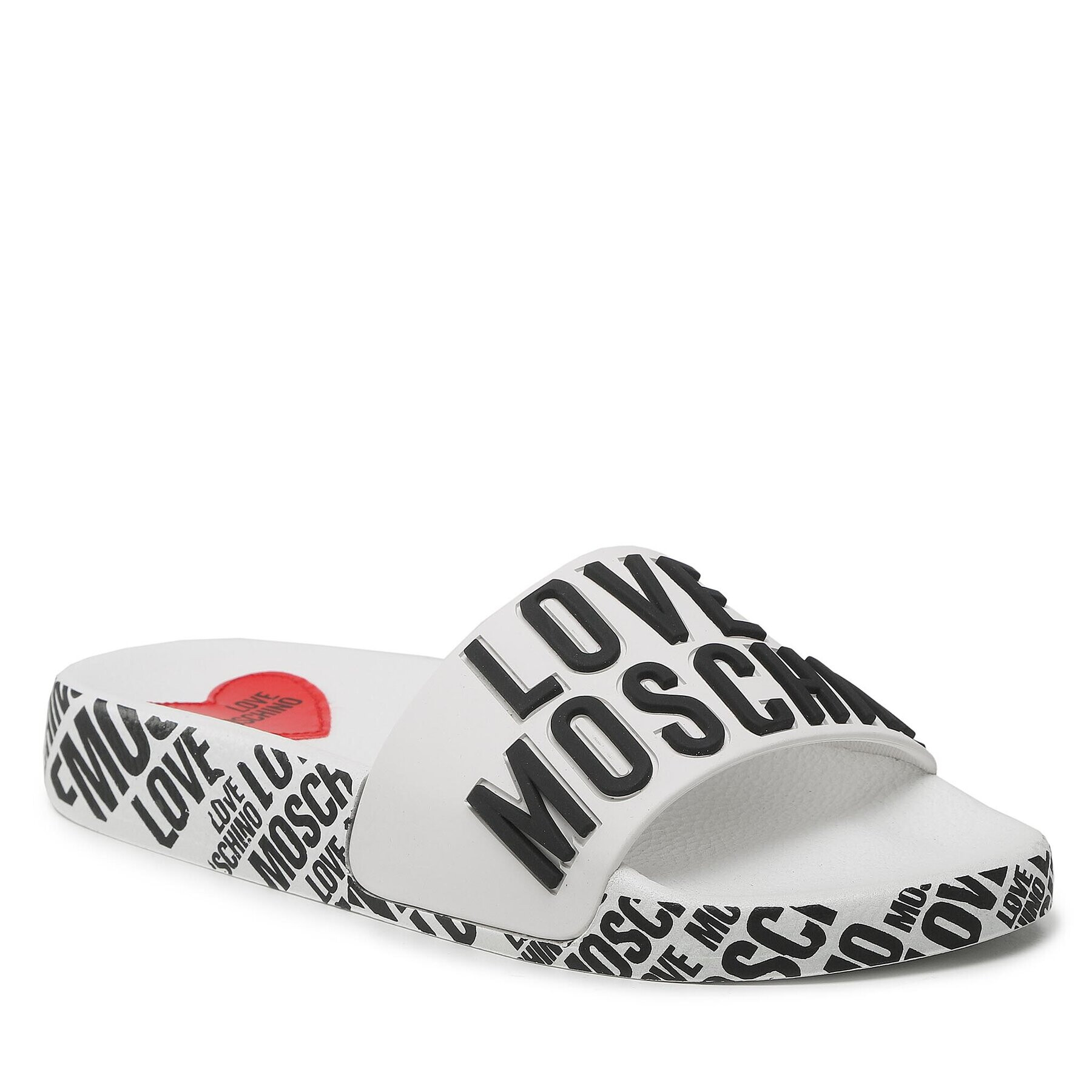 LOVE MOSCHINO Nazouváky JA28112G1GI17100 Bílá - Pepit.cz