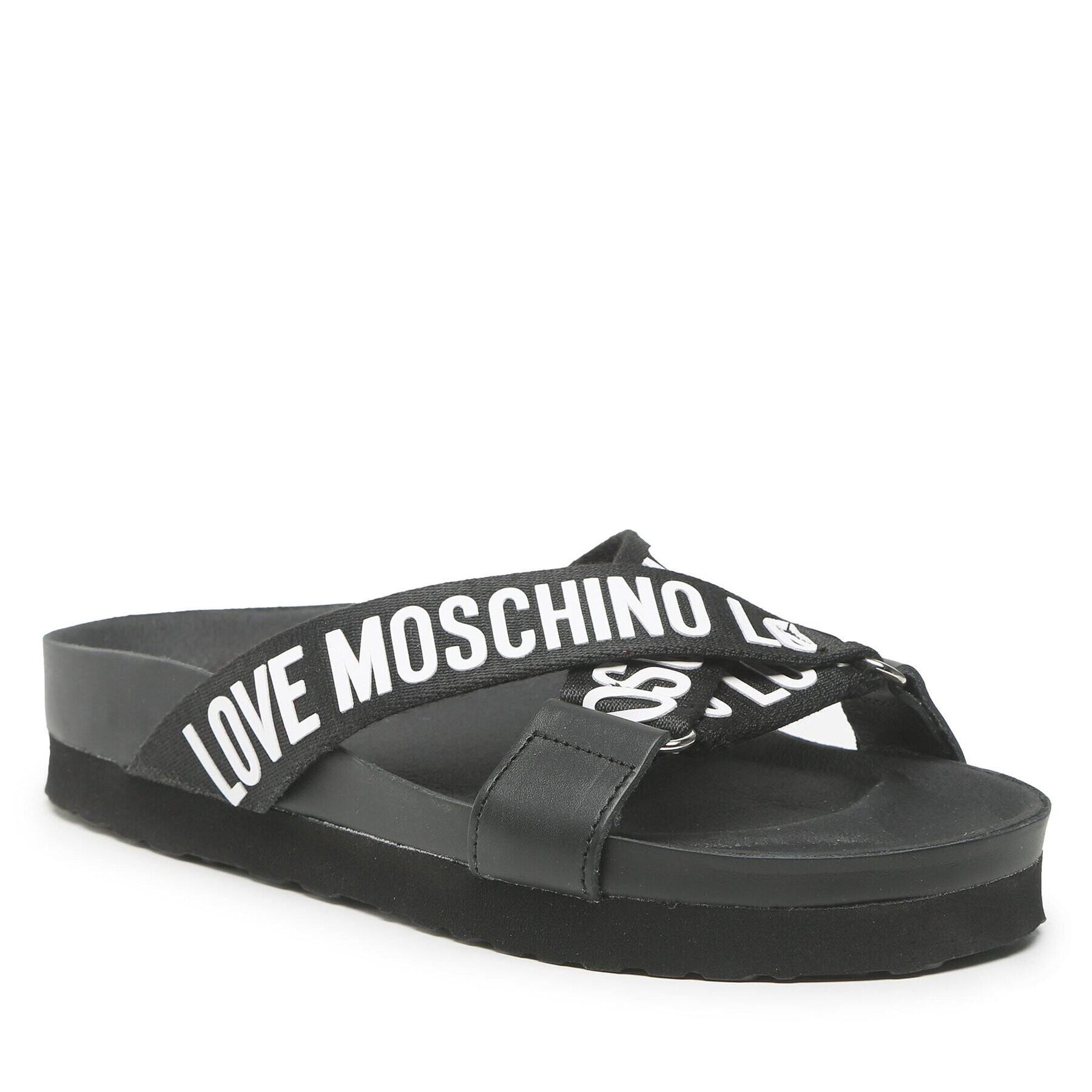 LOVE MOSCHINO Nazouváky JA28204G1GIX100A Černá - Pepit.cz