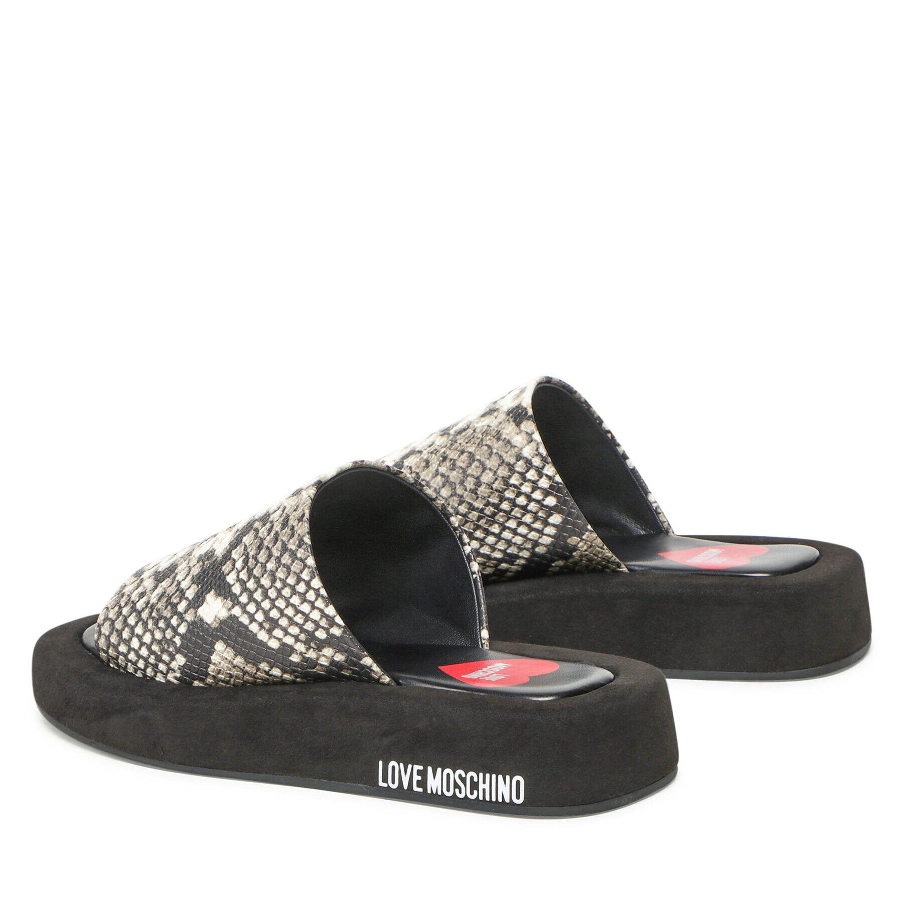 LOVE MOSCHINO Nazouváky JA28263G0EJC0954 Šedá - Pepit.cz