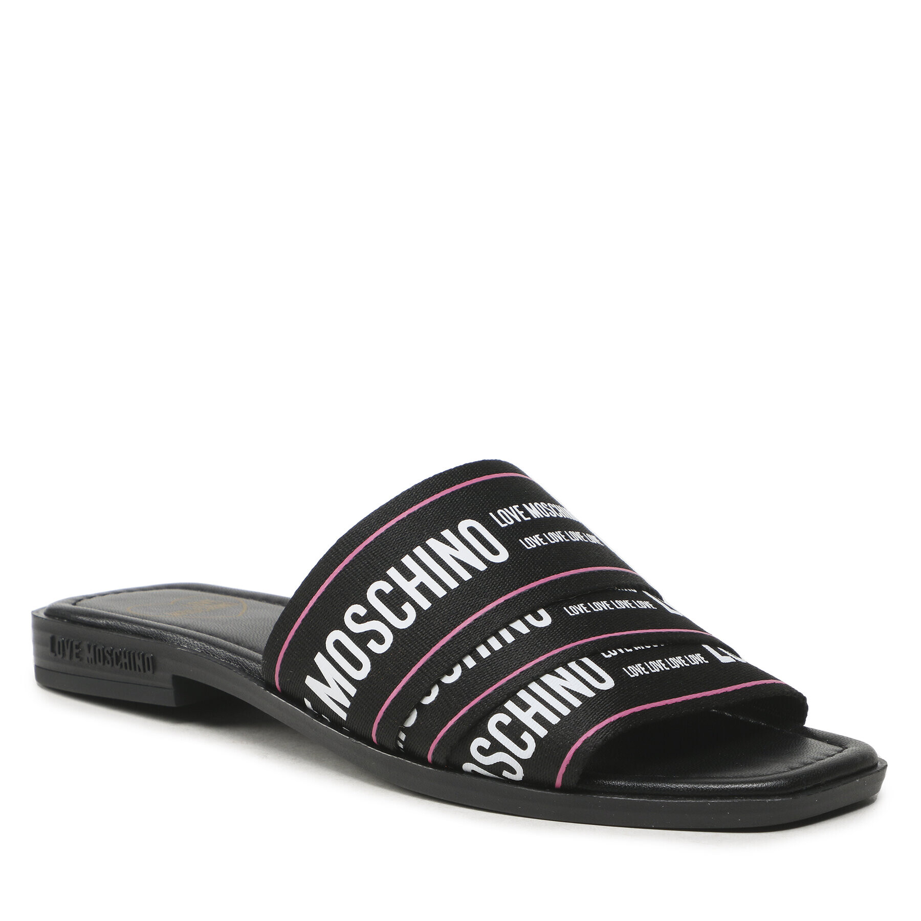 LOVE MOSCHINO Nazouváky JA28412G0GIX600A Černá - Pepit.cz