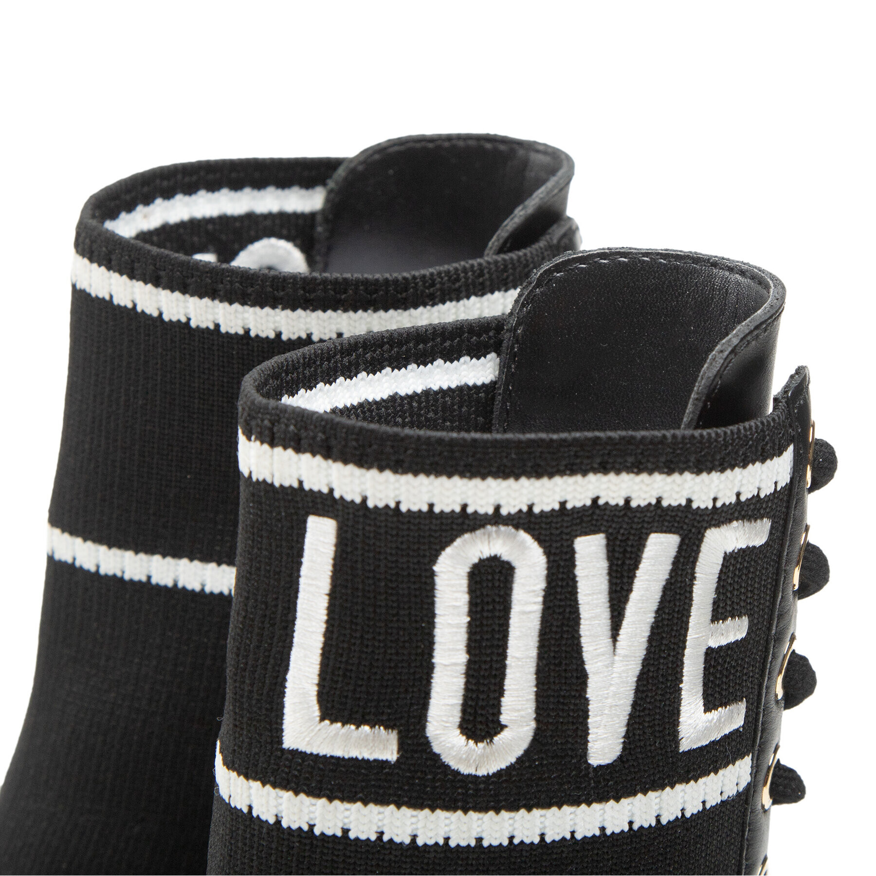 LOVE MOSCHINO Polokozačky JA24244G1FIZE00A Černá - Pepit.cz