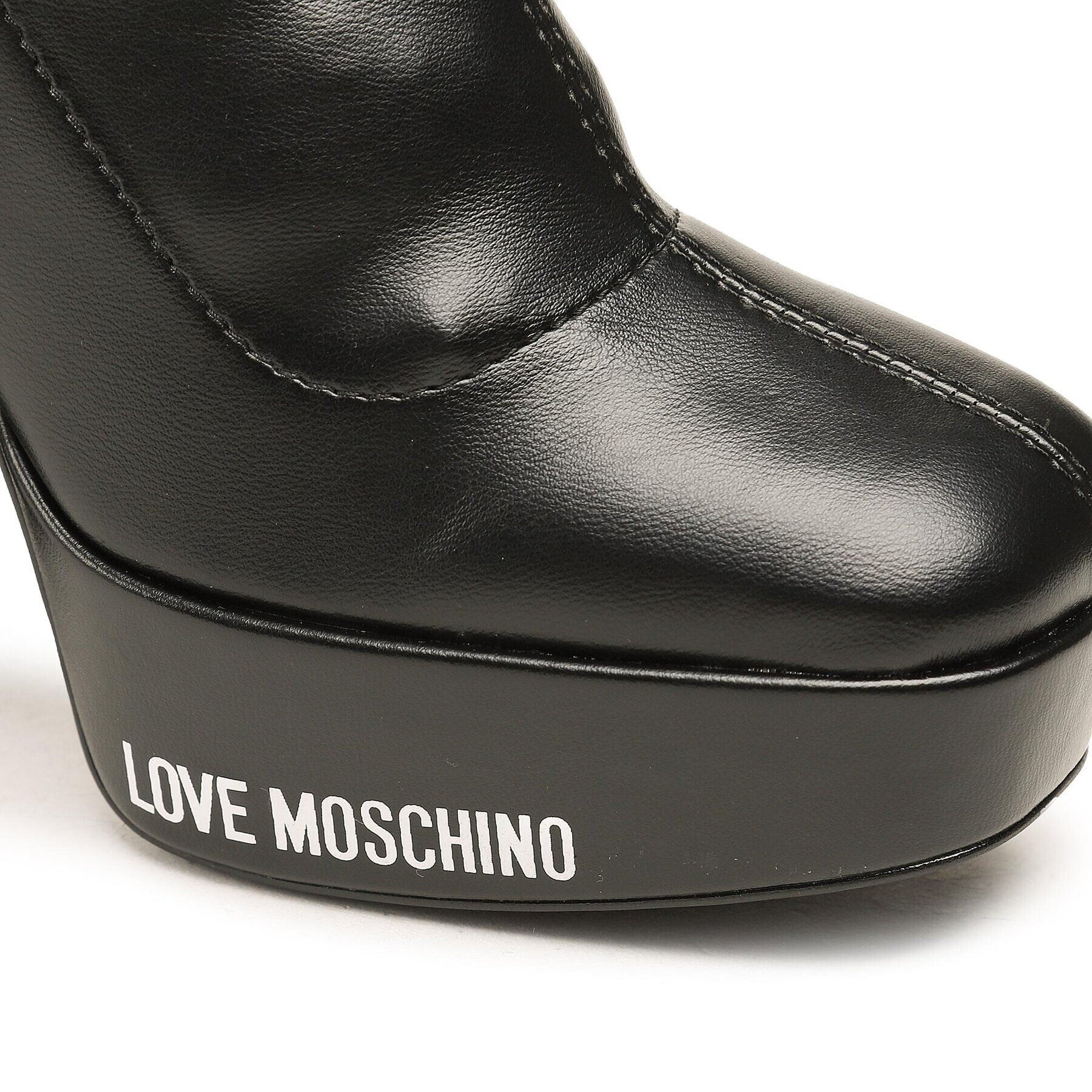 LOVE MOSCHINO Polokozačky JA2607CG1HIEZ000 Černá - Pepit.cz