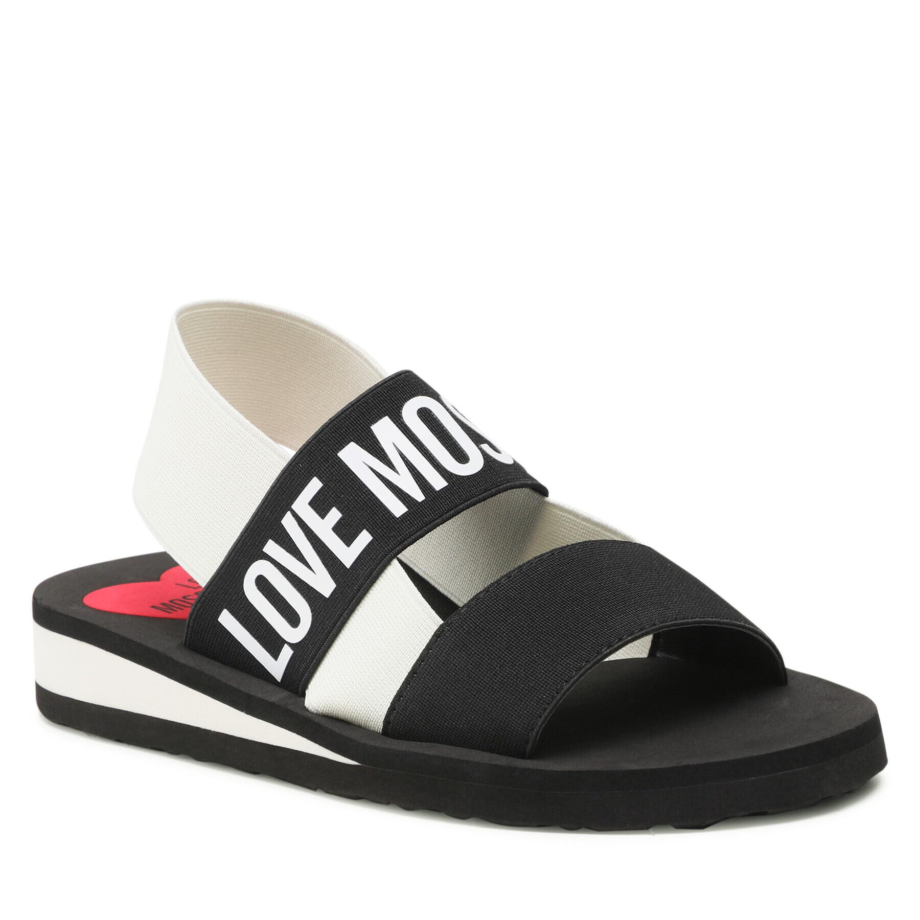 LOVE MOSCHINO Sandály JA16033G0EJN400A Černá - Pepit.cz