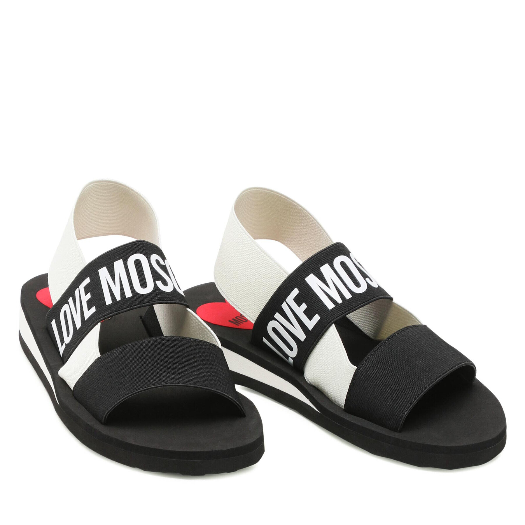 LOVE MOSCHINO Sandály JA16033G0EJN400A Černá - Pepit.cz