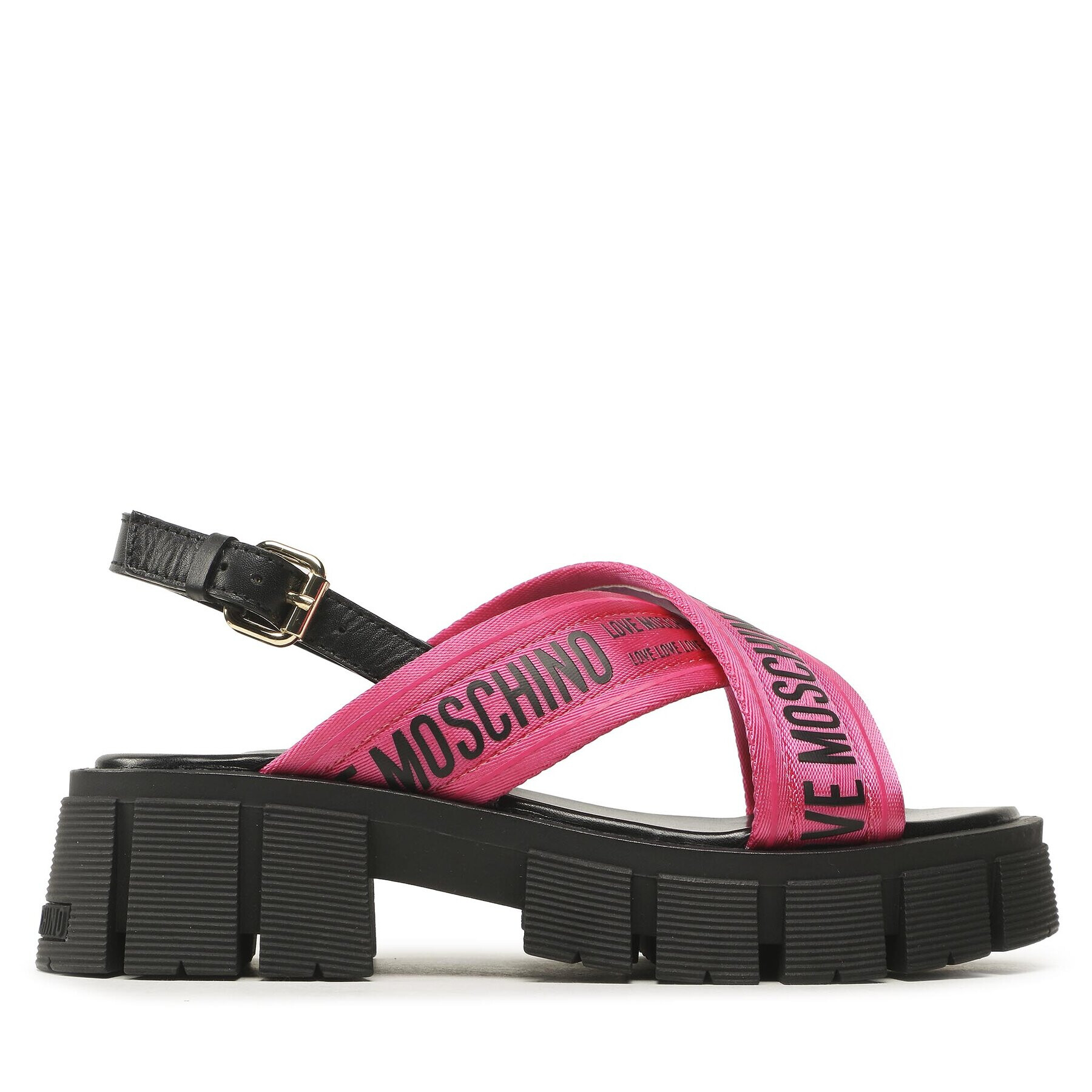 LOVE MOSCHINO Sandály JA16186G0GIX261A Růžová - Pepit.cz