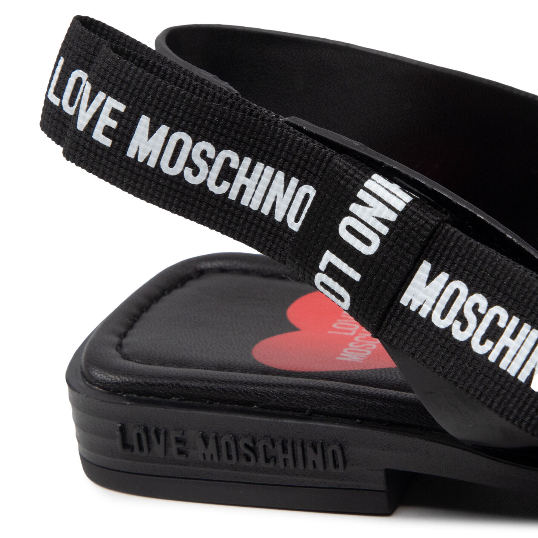 LOVE MOSCHINO Sandály JA16212G0EIH0000 Černá - Pepit.cz