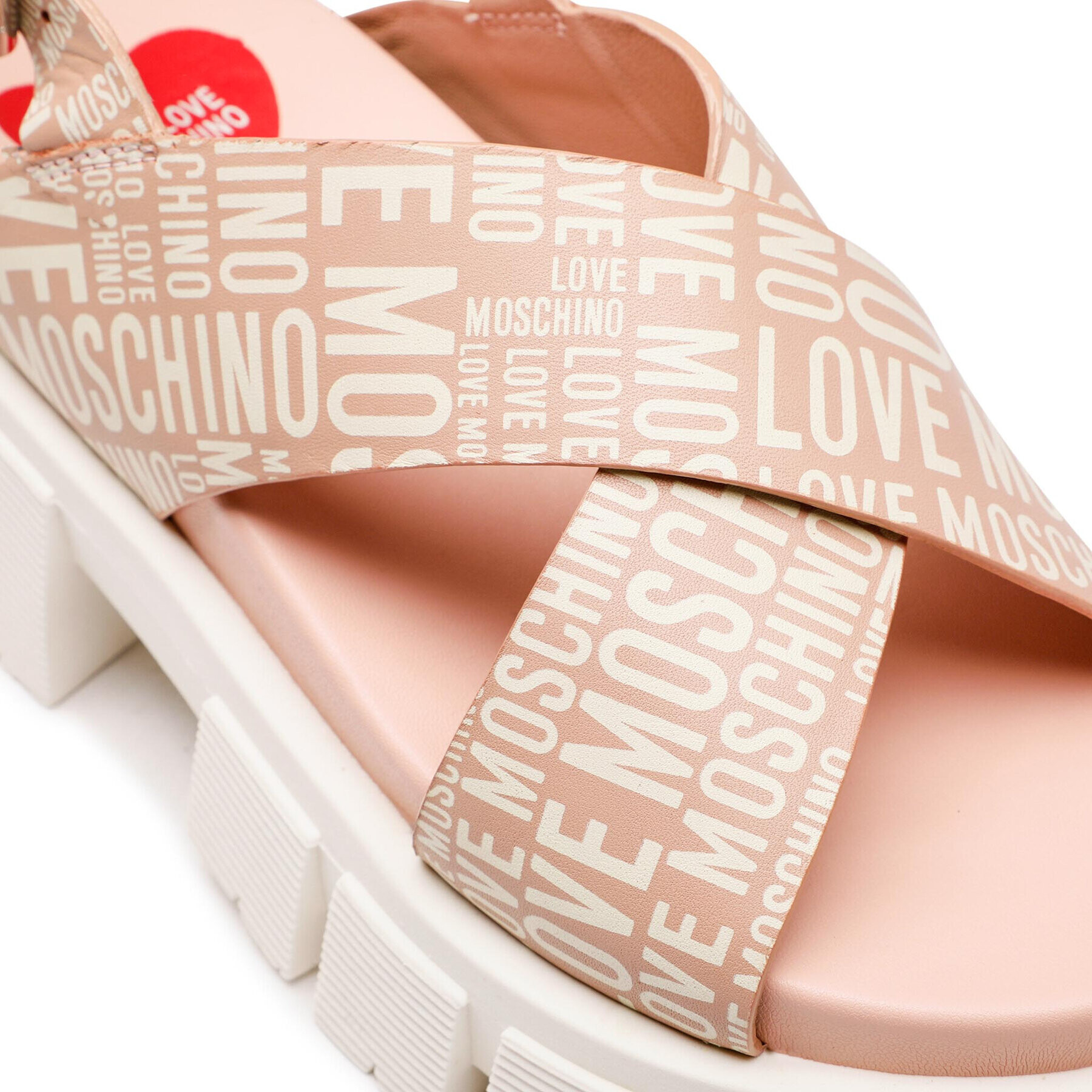 LOVE MOSCHINO Sandály JA16297G0EIJ060A Bílá - Pepit.cz