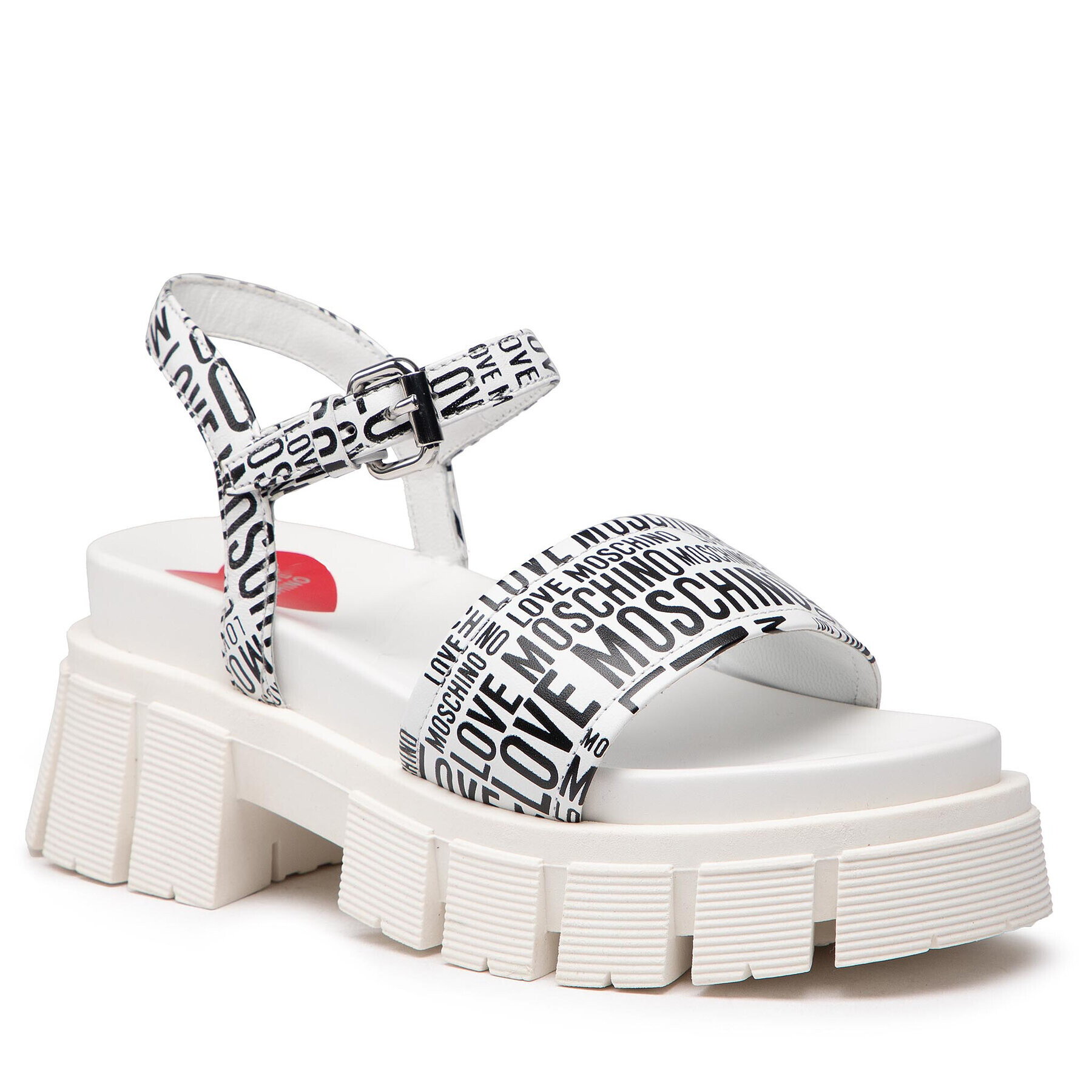 LOVE MOSCHINO Sandály JA16307G0EIJ010A Bílá - Pepit.cz