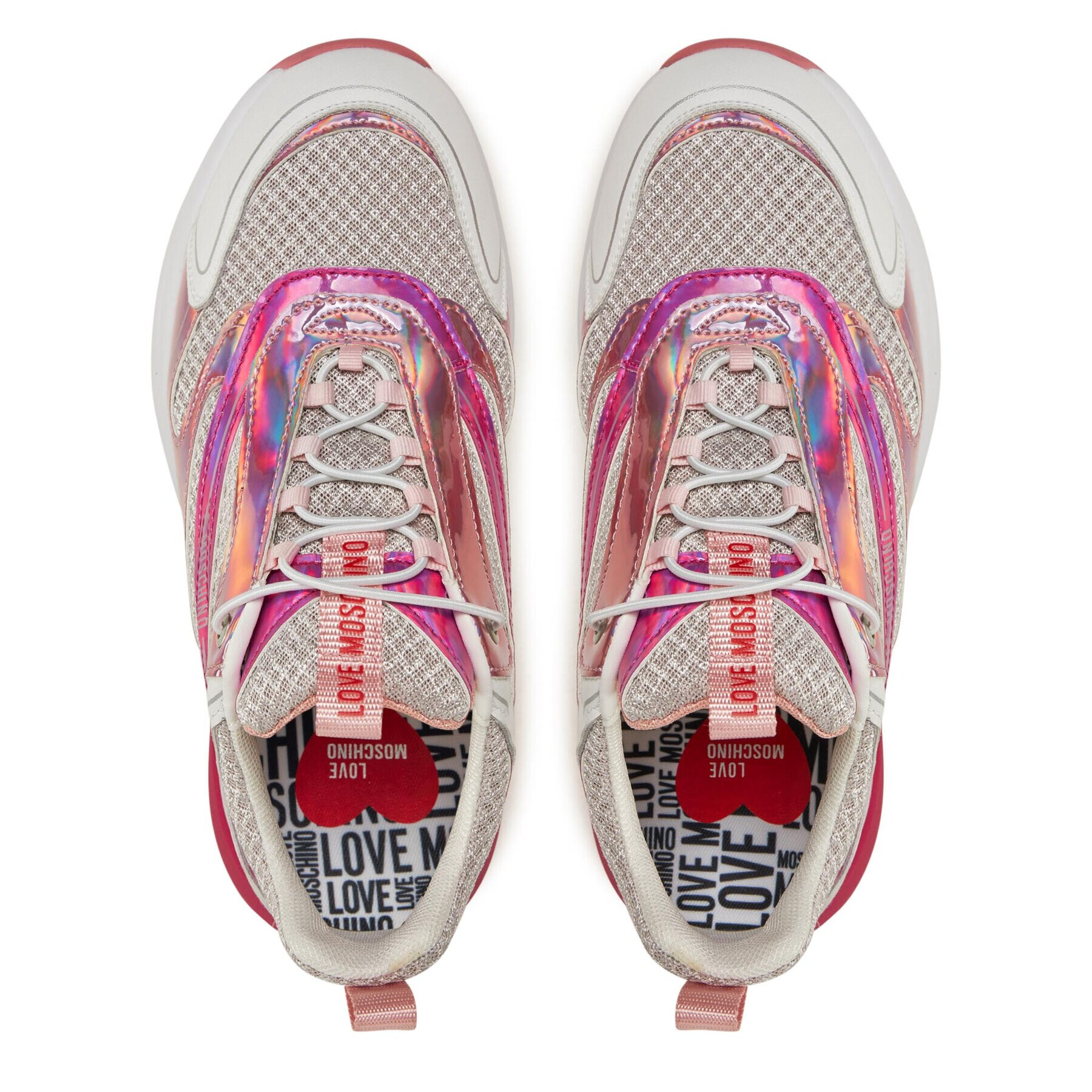 LOVE MOSCHINO Sneakersy JA15025G0HIQ201A Bílá - Pepit.cz