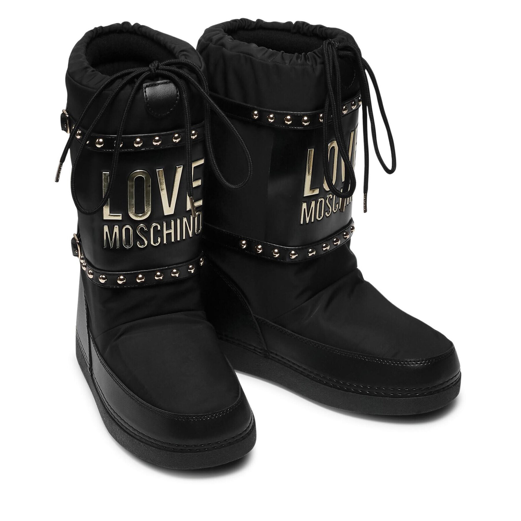 LOVE MOSCHINO Sněhule JA24062G1DISE000 Černá - Pepit.cz