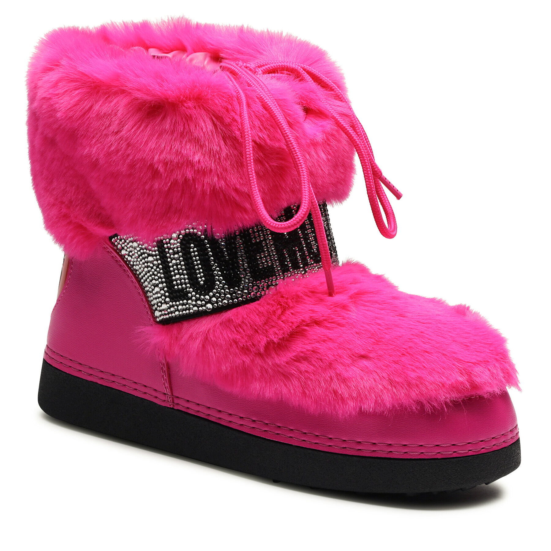 LOVE MOSCHINO Sněhule JA24202G0HJW0604 Růžová - Pepit.cz