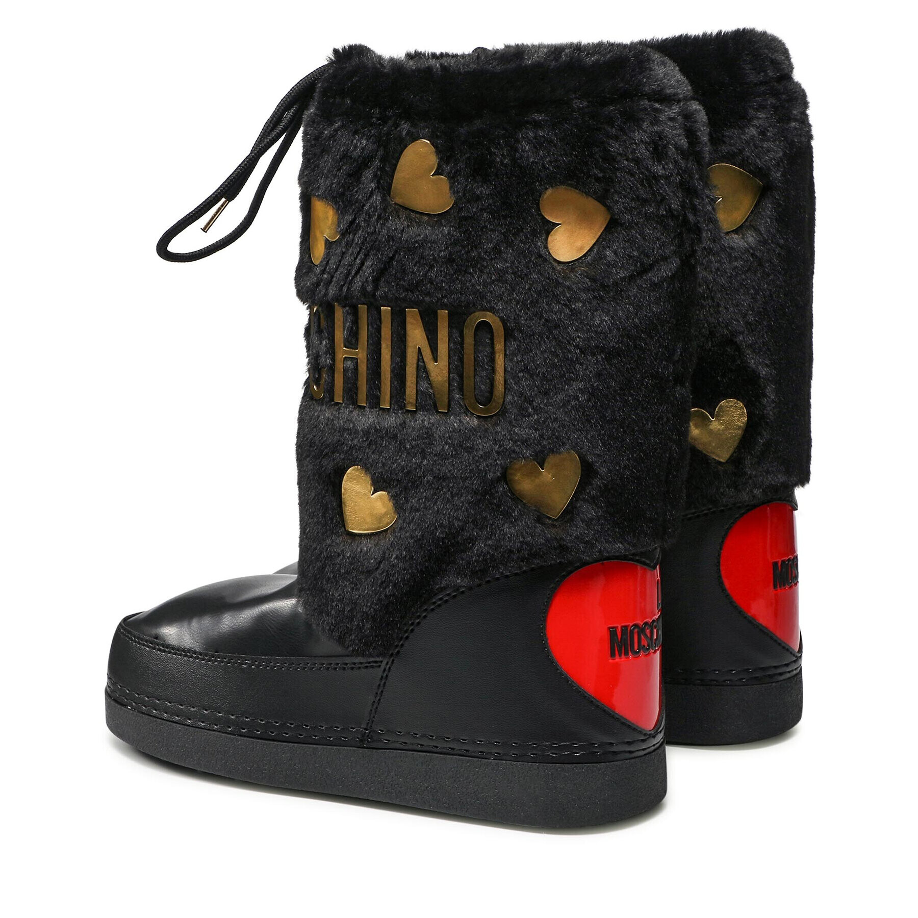 LOVE MOSCHINO Sněhule JA24242G0DISO00A Černá - Pepit.cz