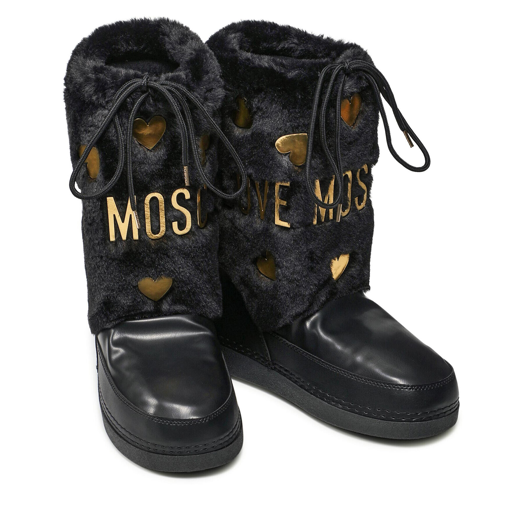 LOVE MOSCHINO Sněhule JA24242G0DISO00A Černá - Pepit.cz