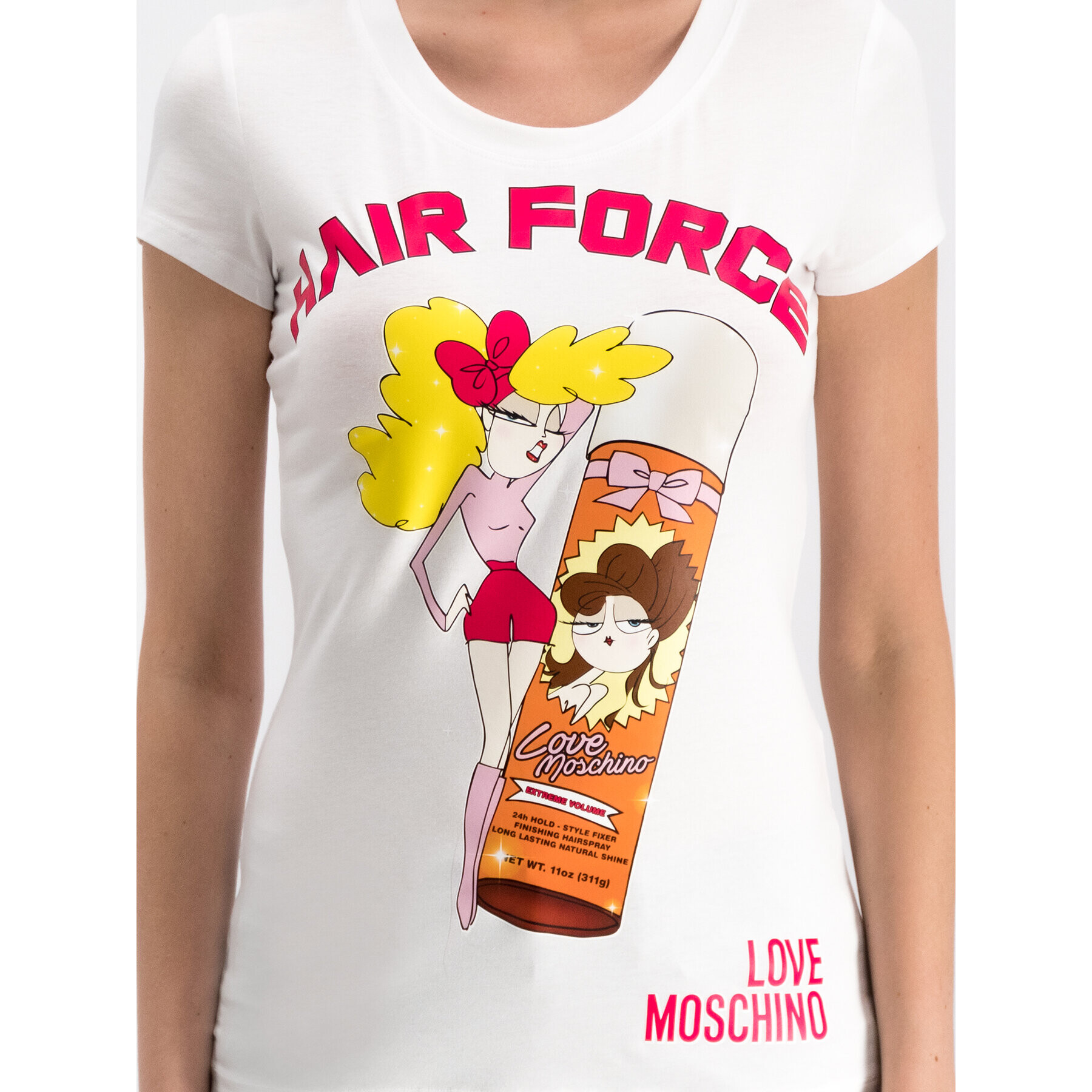 LOVE MOSCHINO T-Shirt W4B194UE2065 Slim Fit - Pepit.cz