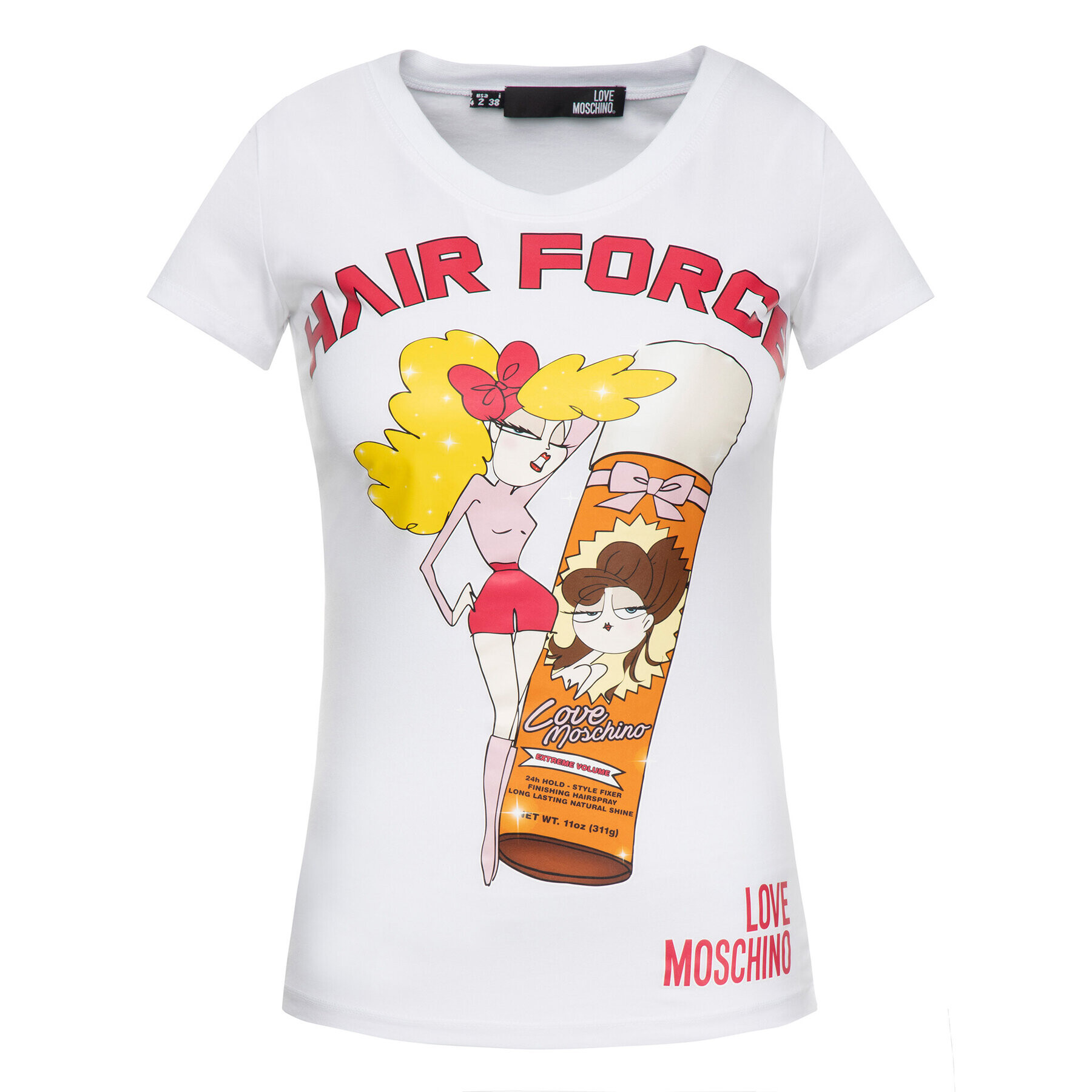 LOVE MOSCHINO T-Shirt W4B194UE2065 Slim Fit - Pepit.cz