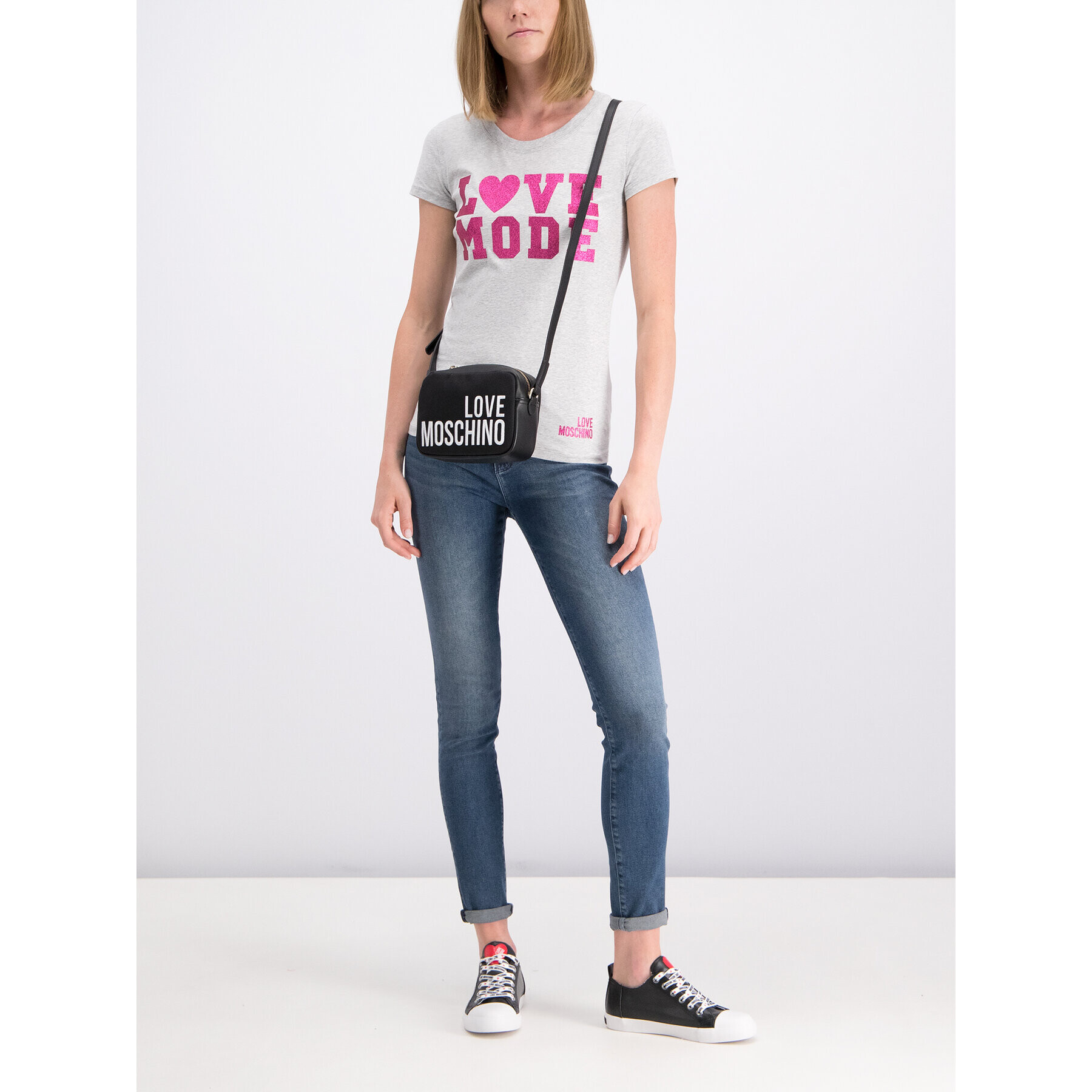 LOVE MOSCHINO T-Shirt W4B194VE2065 Slim Fit - Pepit.cz