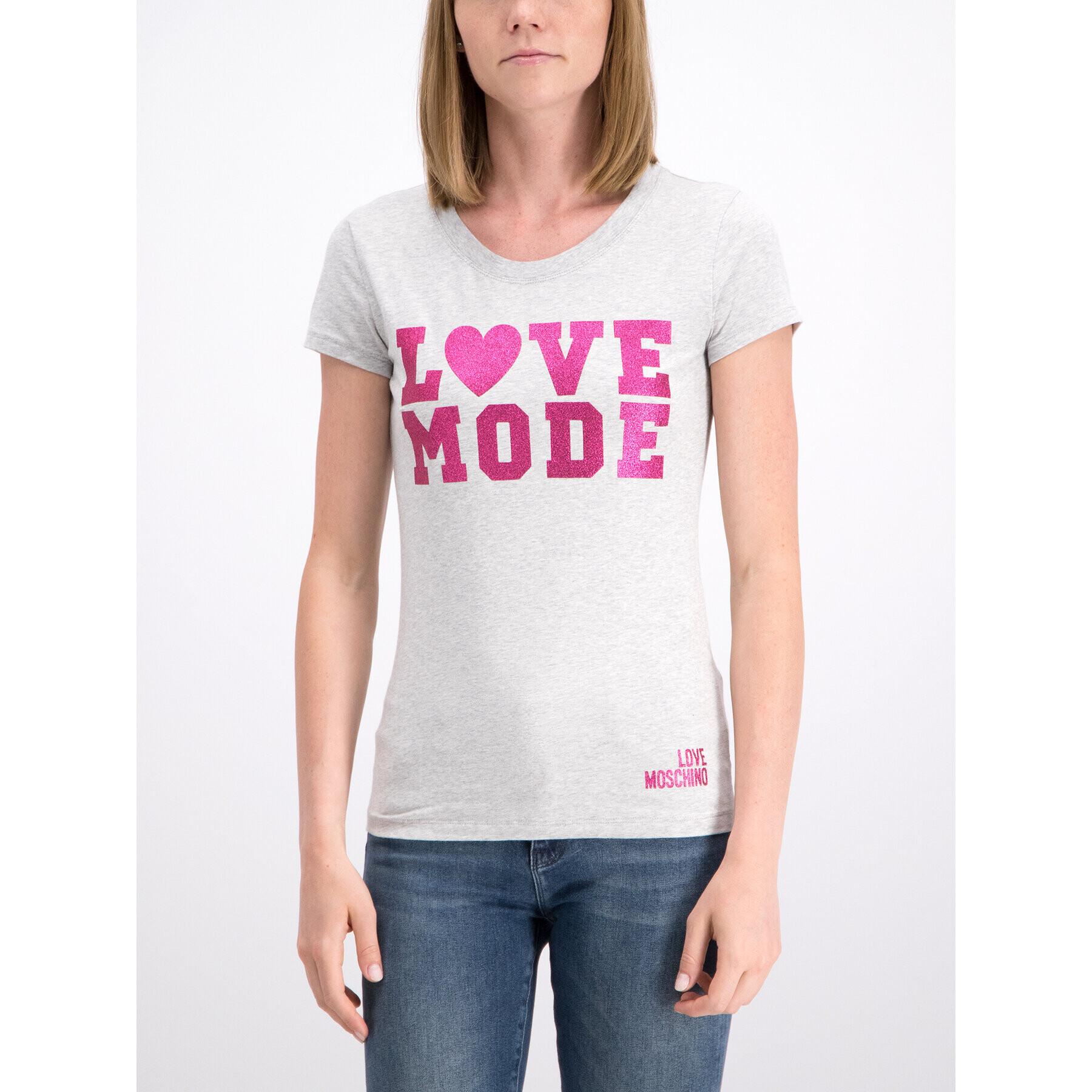 LOVE MOSCHINO T-Shirt W4B194VE2065 Slim Fit - Pepit.cz