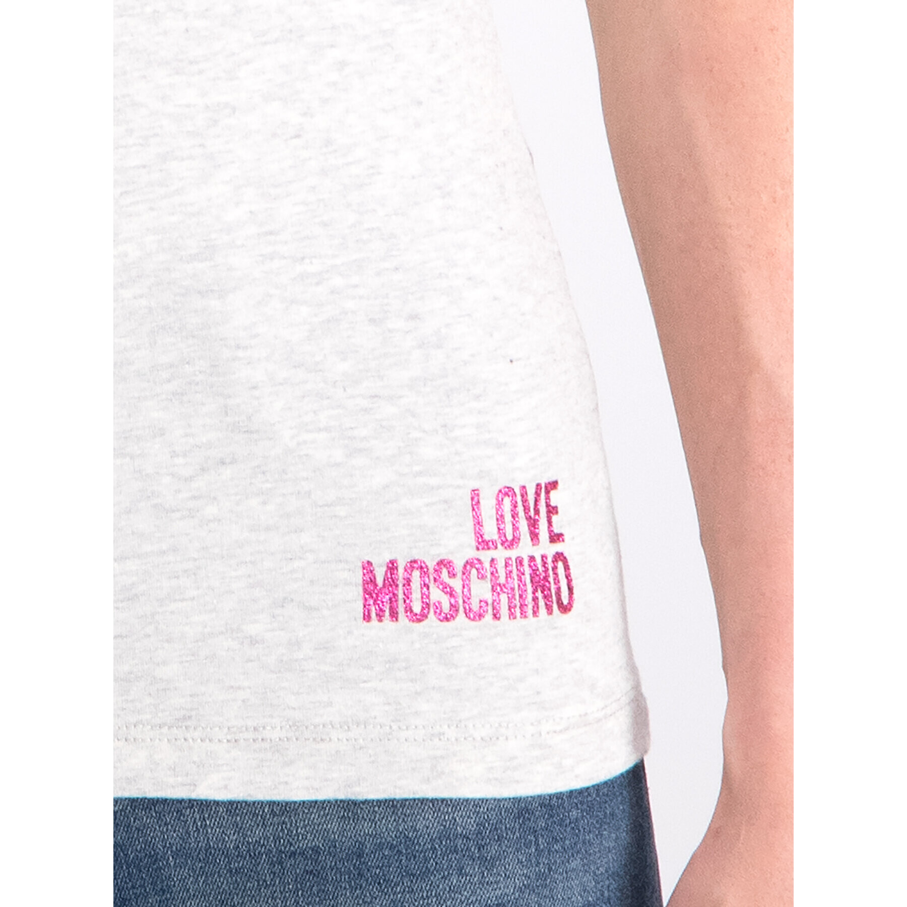 LOVE MOSCHINO T-Shirt W4B194VE2065 Slim Fit - Pepit.cz