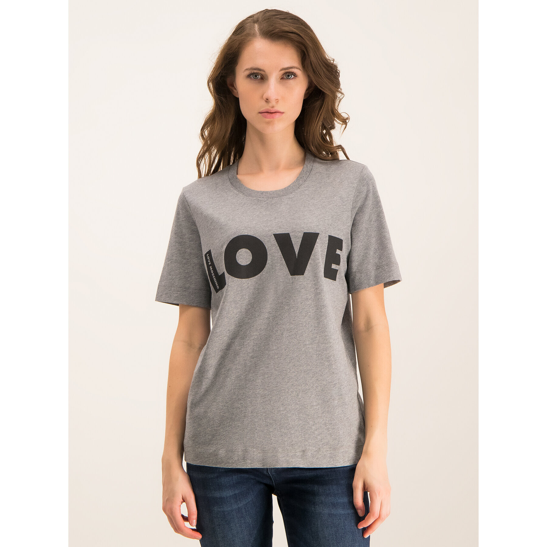 LOVE MOSCHINO T-Shirt W4F151VM 3517 Regular Fit - Pepit.cz