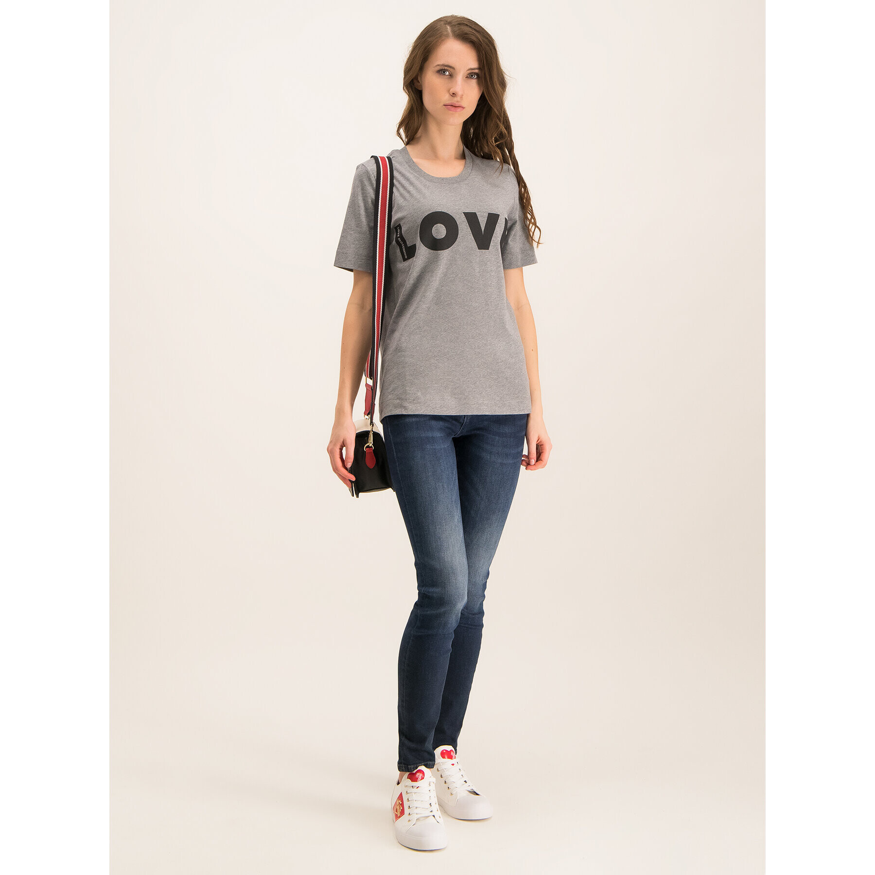 LOVE MOSCHINO T-Shirt W4F151VM 3517 Regular Fit - Pepit.cz