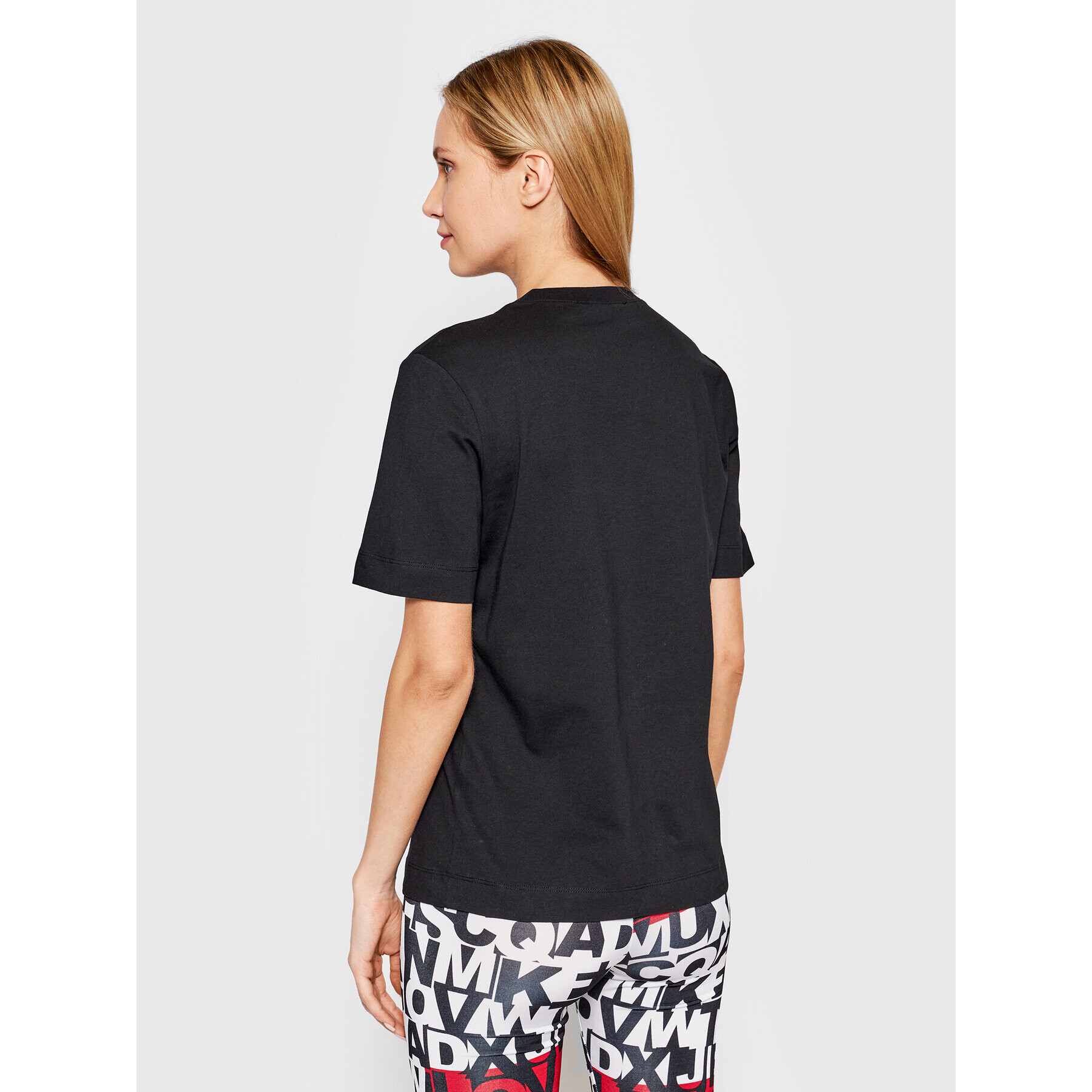 LOVE MOSCHINO T-Shirt W4F153MM 3876 Černá Regular Fit - Pepit.cz