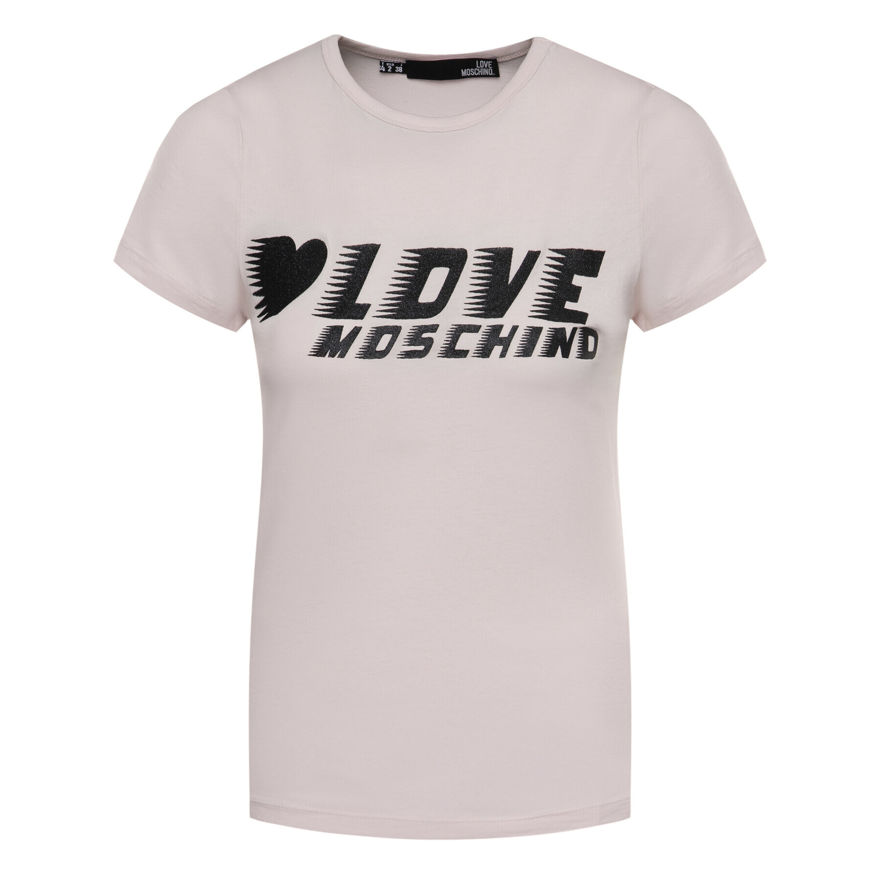 LOVE MOSCHINO T-Shirt W4F7358E 1698 Růžová Regular Fit - Pepit.cz