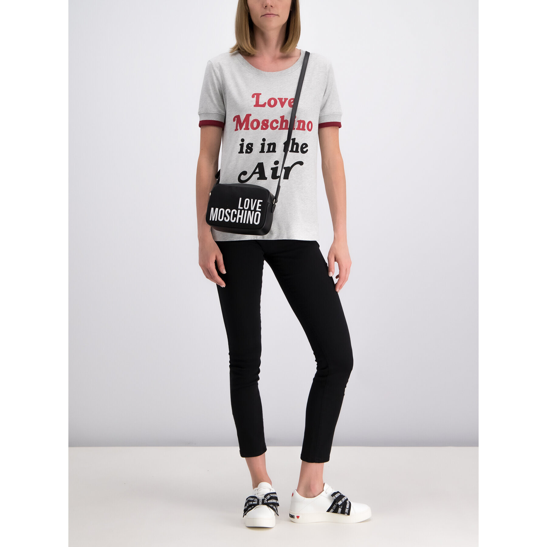 LOVE MOSCHINO T-Shirt W4G8601M 3517 Regular Fit - Pepit.cz