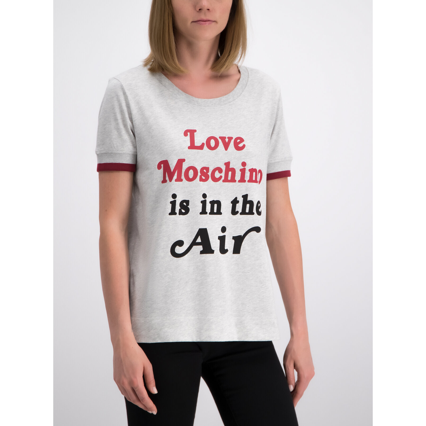 LOVE MOSCHINO T-Shirt W4G8601M 3517 Regular Fit - Pepit.cz