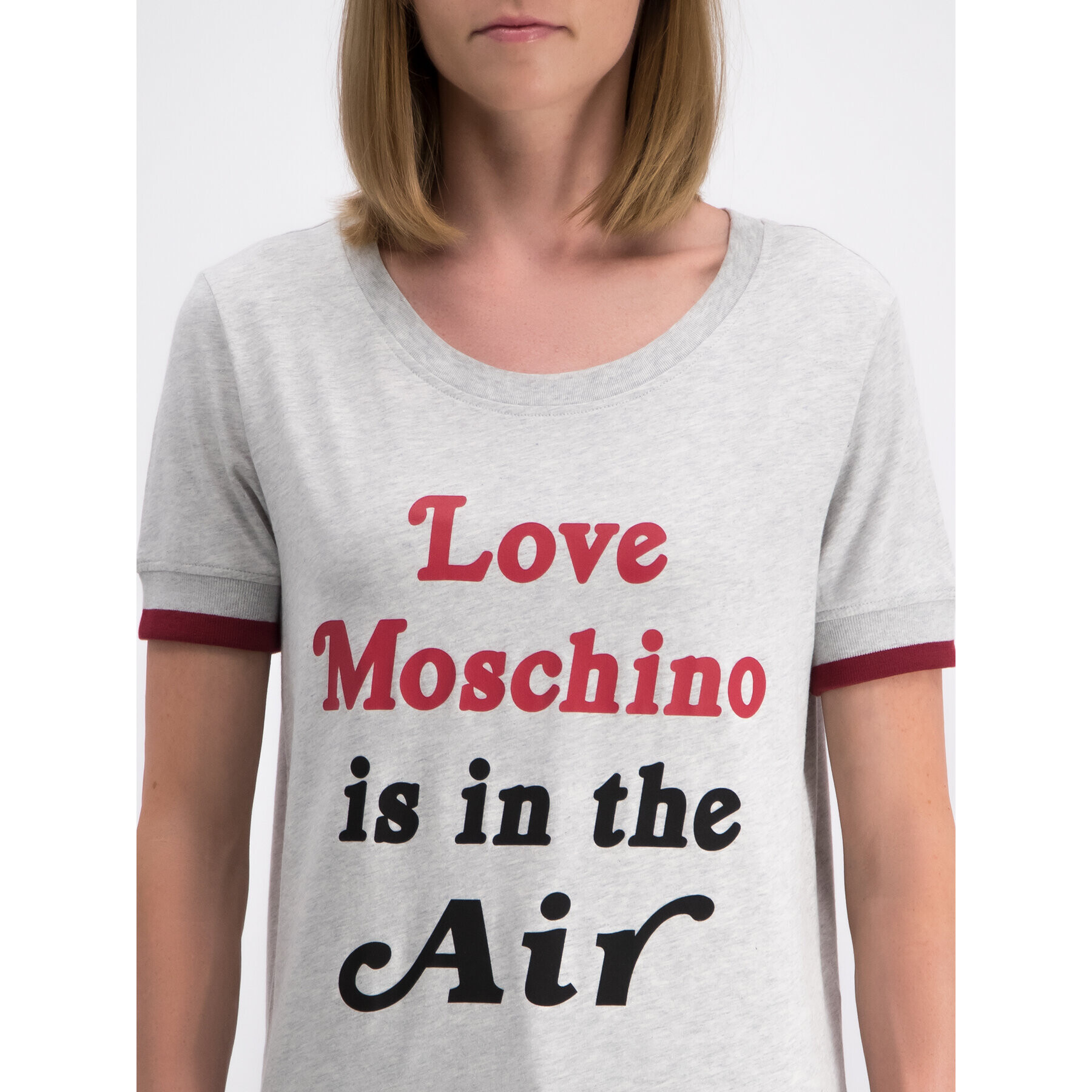 LOVE MOSCHINO T-Shirt W4G8601M 3517 Regular Fit - Pepit.cz