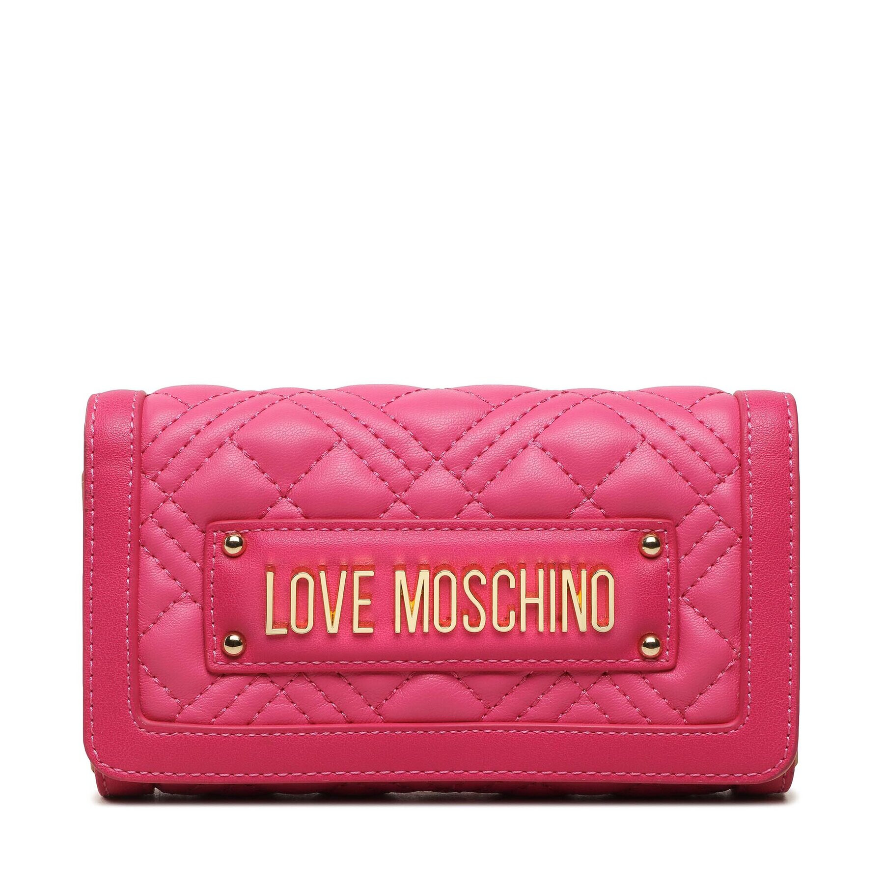 LOVE MOSCHINO Velká dámská peněženka JC5603PP0GLA0604 Růžová - Pepit.cz