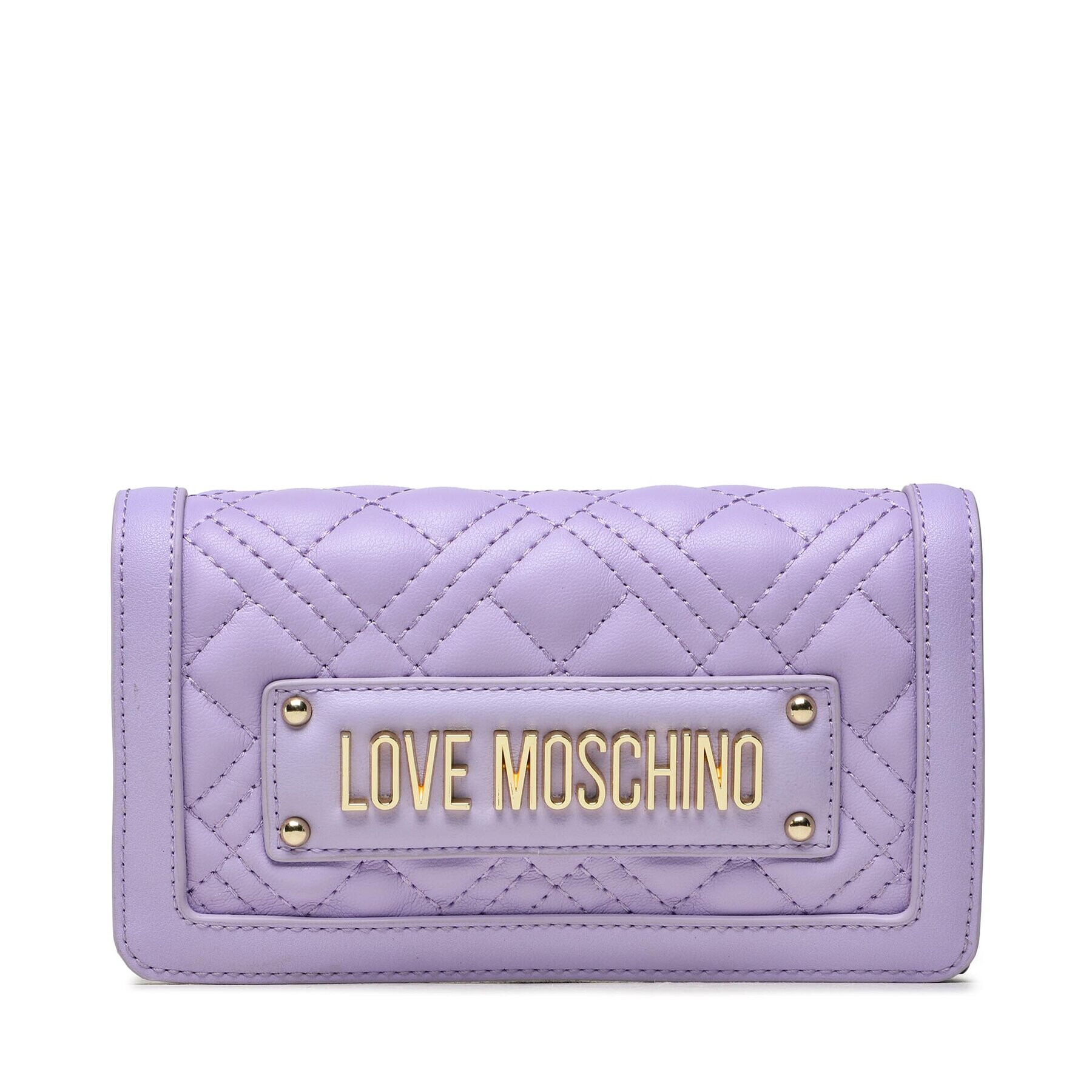 LOVE MOSCHINO Velká dámská peněženka JC5603PP0GLA0651 Fialová - Pepit.cz