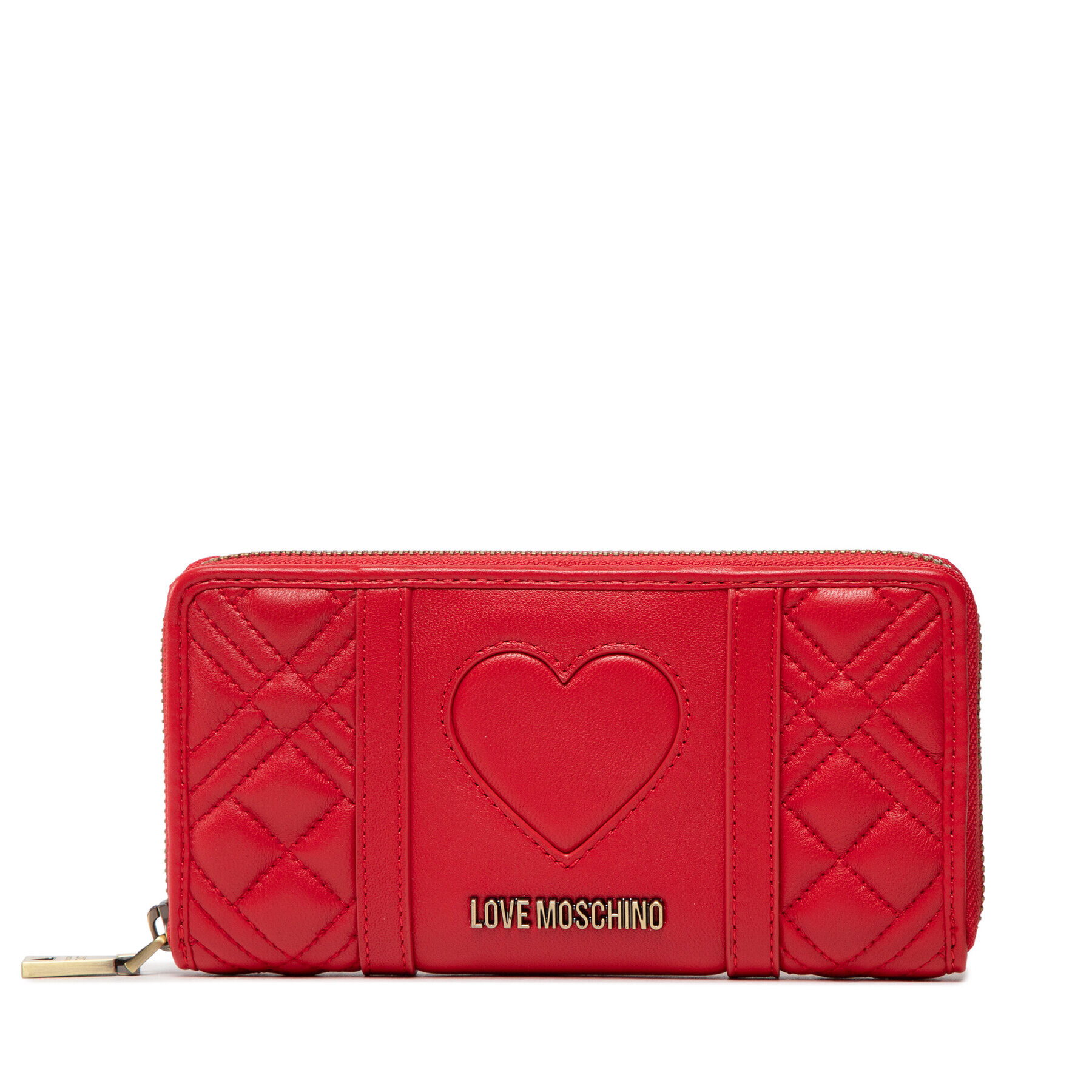 LOVE MOSCHINO Velká dámská peněženka JC5720PP0FKU0500 Červená - Pepit.cz