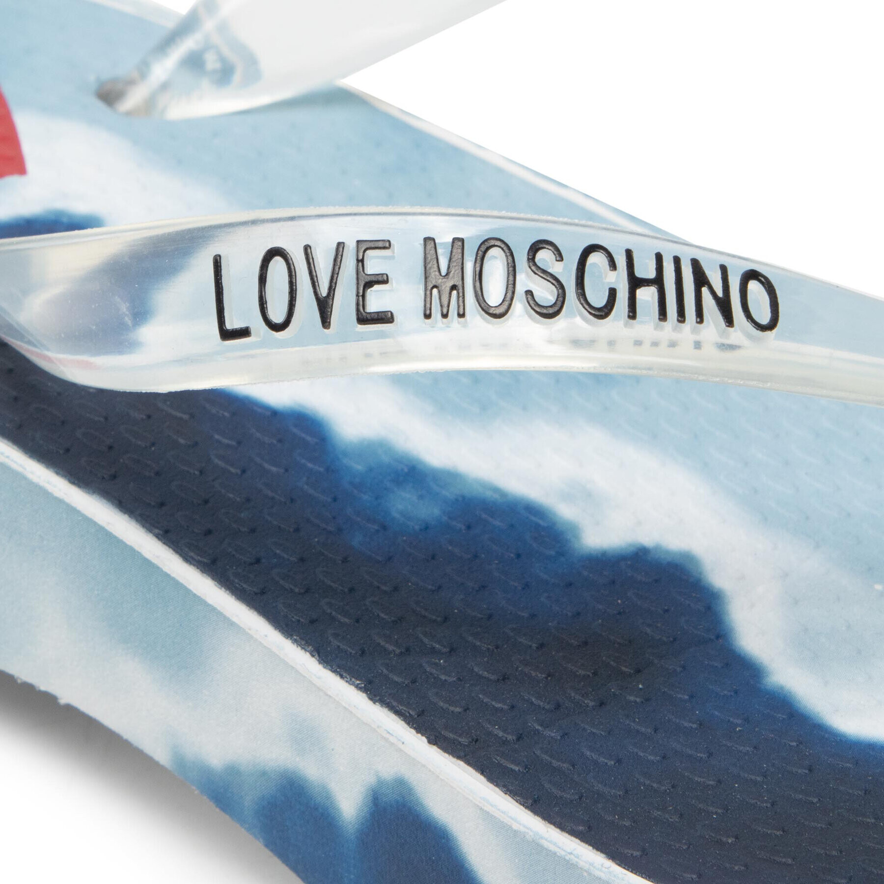 LOVE MOSCHINO Žabky JA28304G0EI3570A Bílá - Pepit.cz