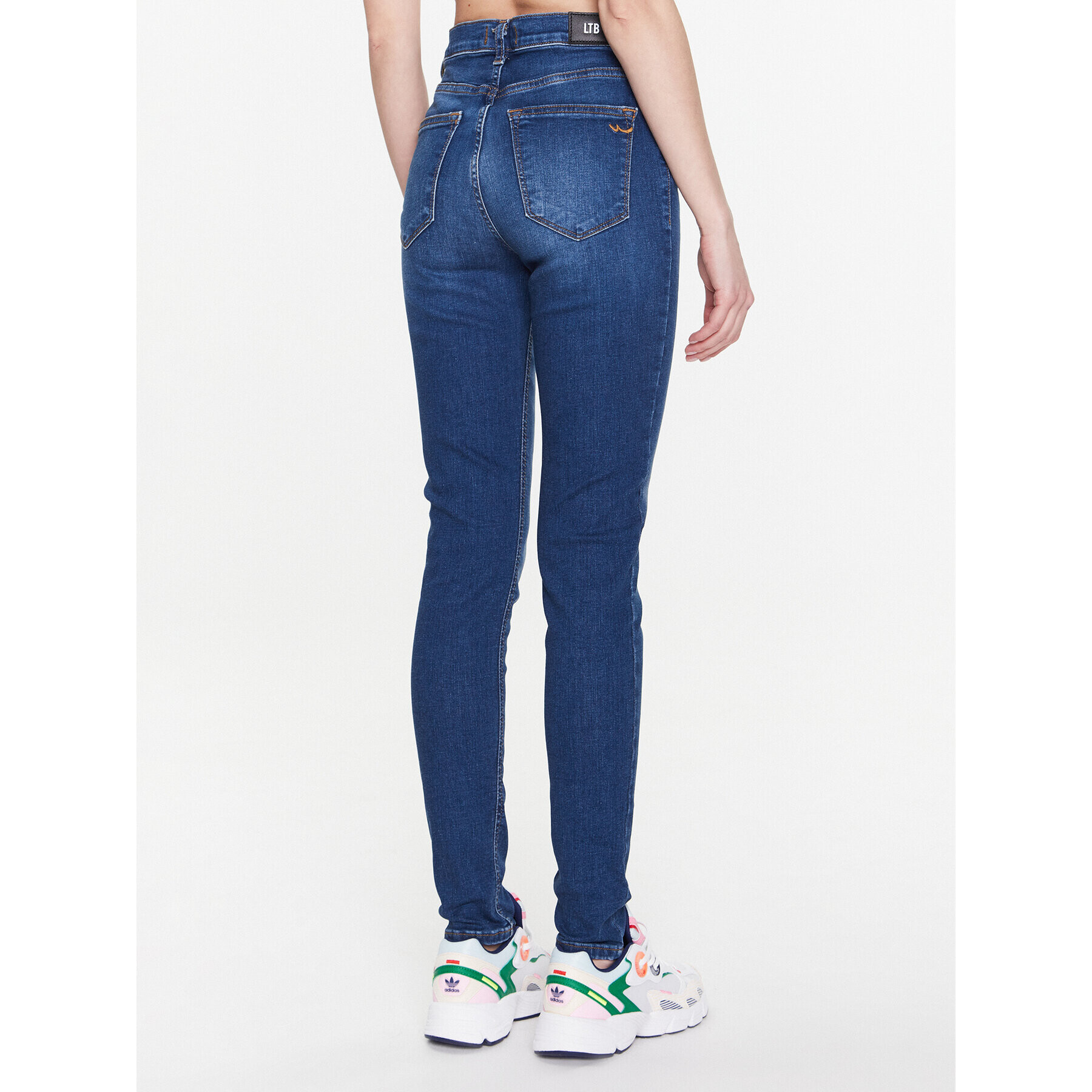 LTB Jeansy Amy X 51537 14946 Tmavomodrá Skinny Fit - Pepit.cz