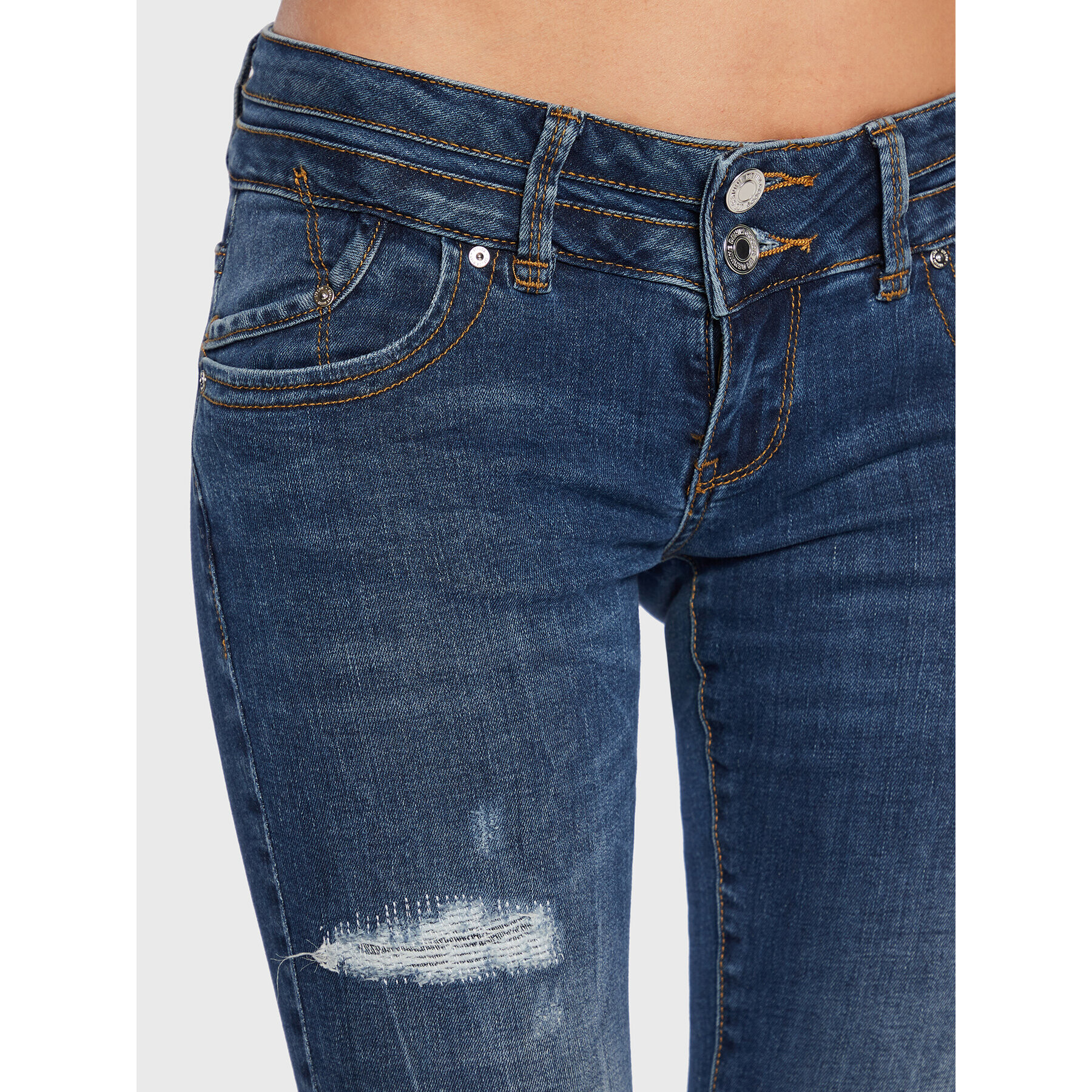 LTB Jeansy Julita 51069 14710 Modrá Extra Skinny Fit - Pepit.cz