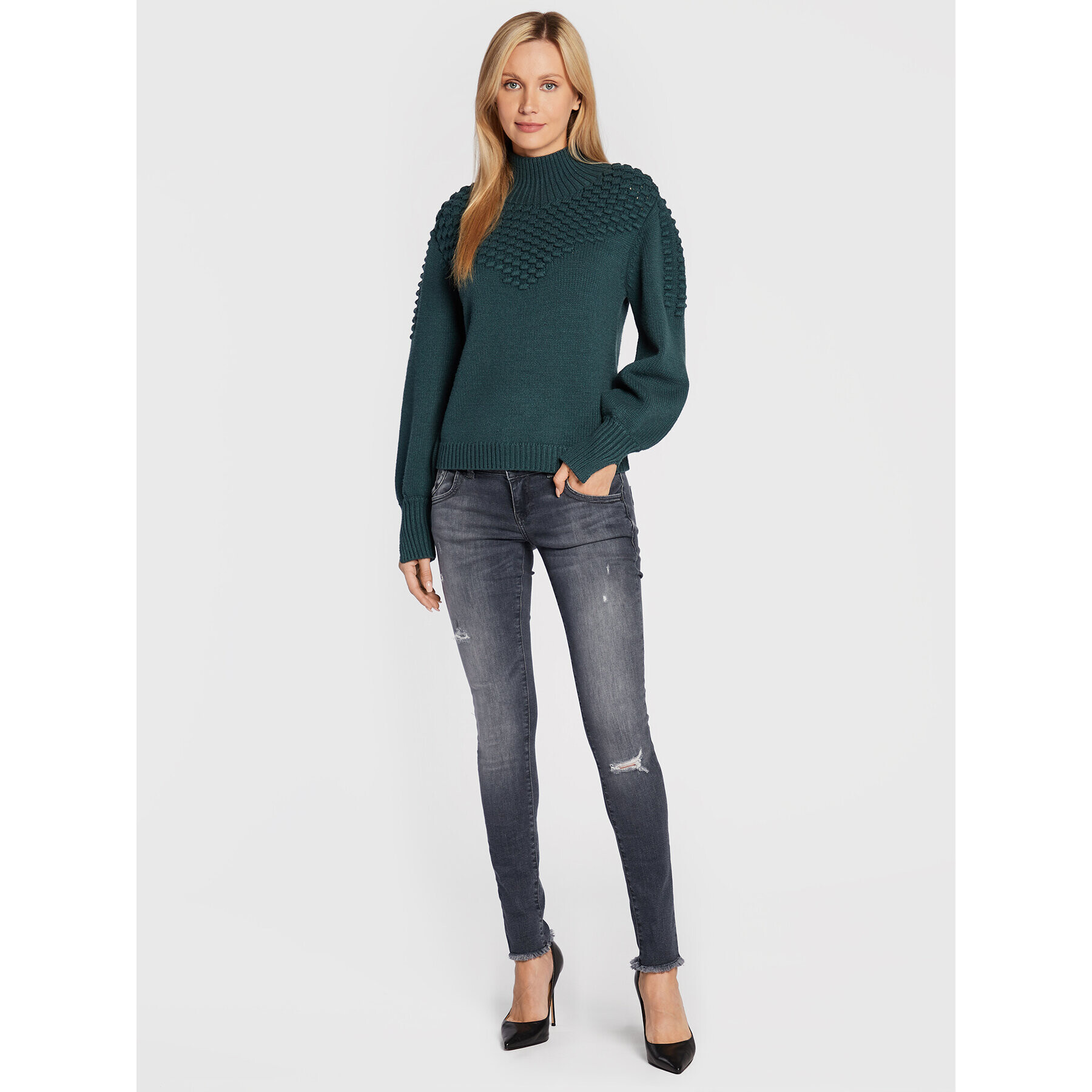 LTB Jeansy Julita 51069 14724 Šedá Extra Skinny Fit - Pepit.cz