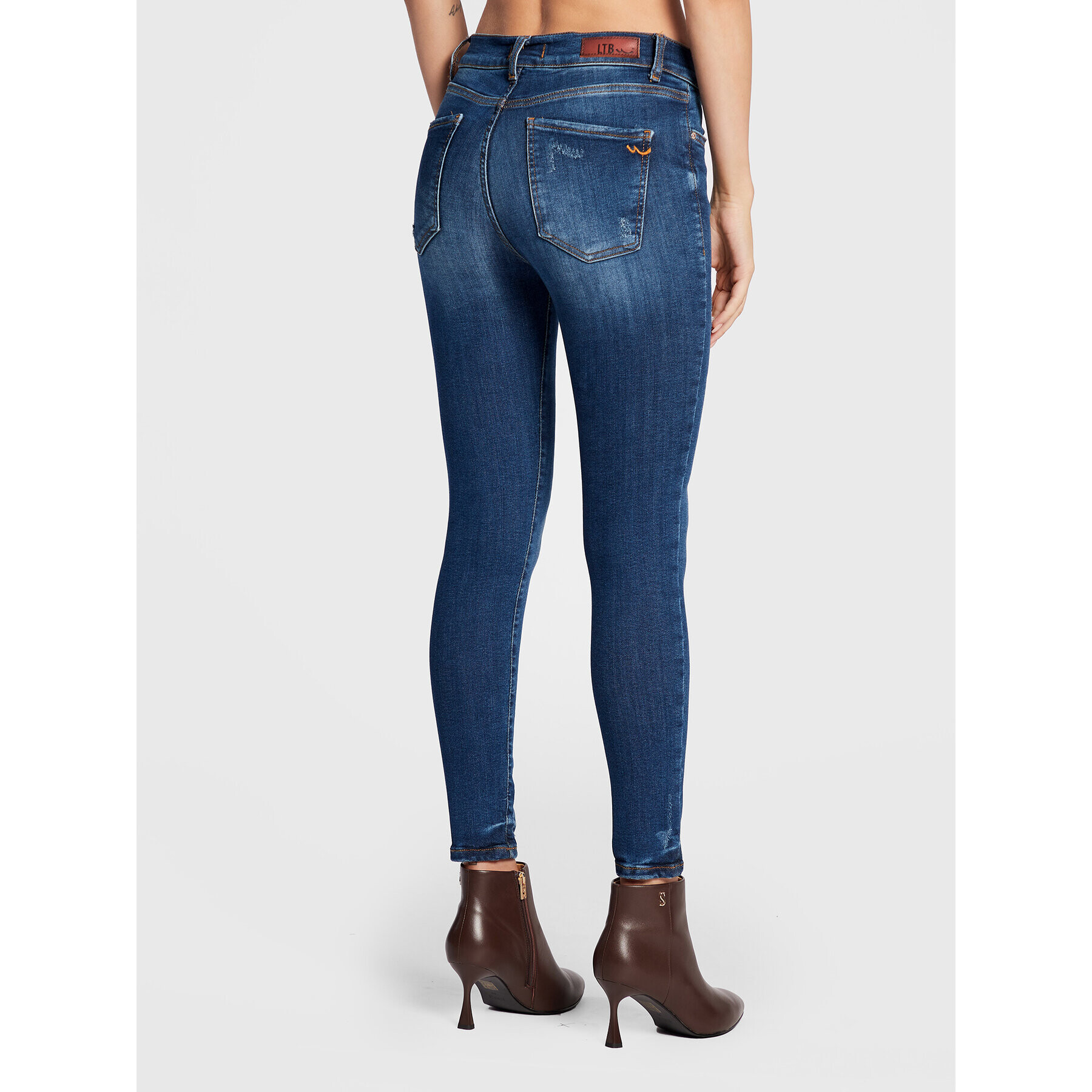 LTB Jeansy Lonia 51032 15188 Modrá Skinny Fit - Pepit.cz