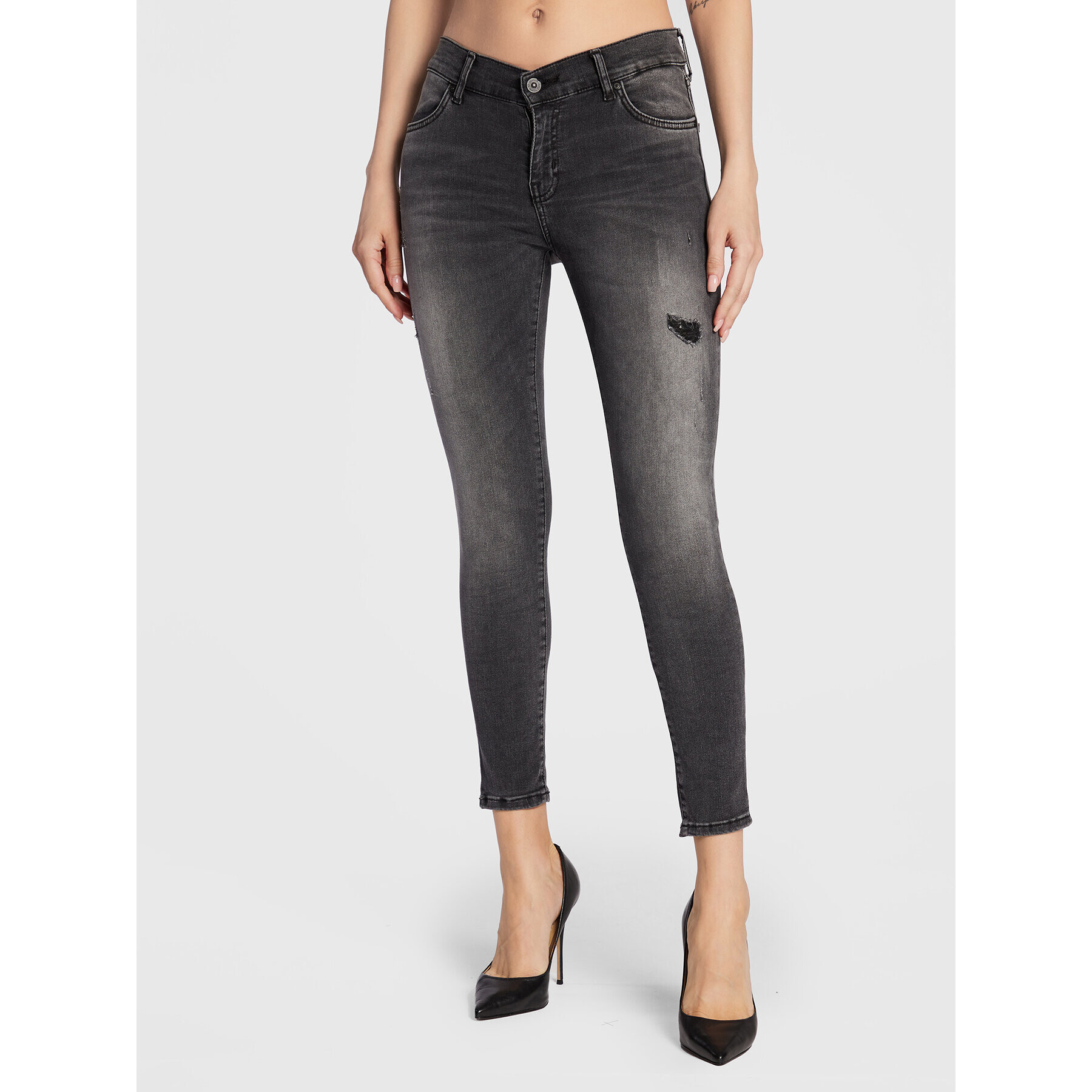 LTB Jeansy Lonia 51032 15189 Šedá Skinny Fit - Pepit.cz