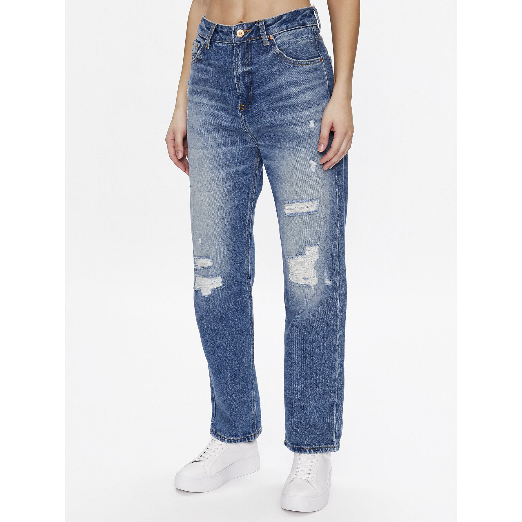 LTB Jeansy Myla 51580 15378 Modrá Straight Fit - Pepit.cz