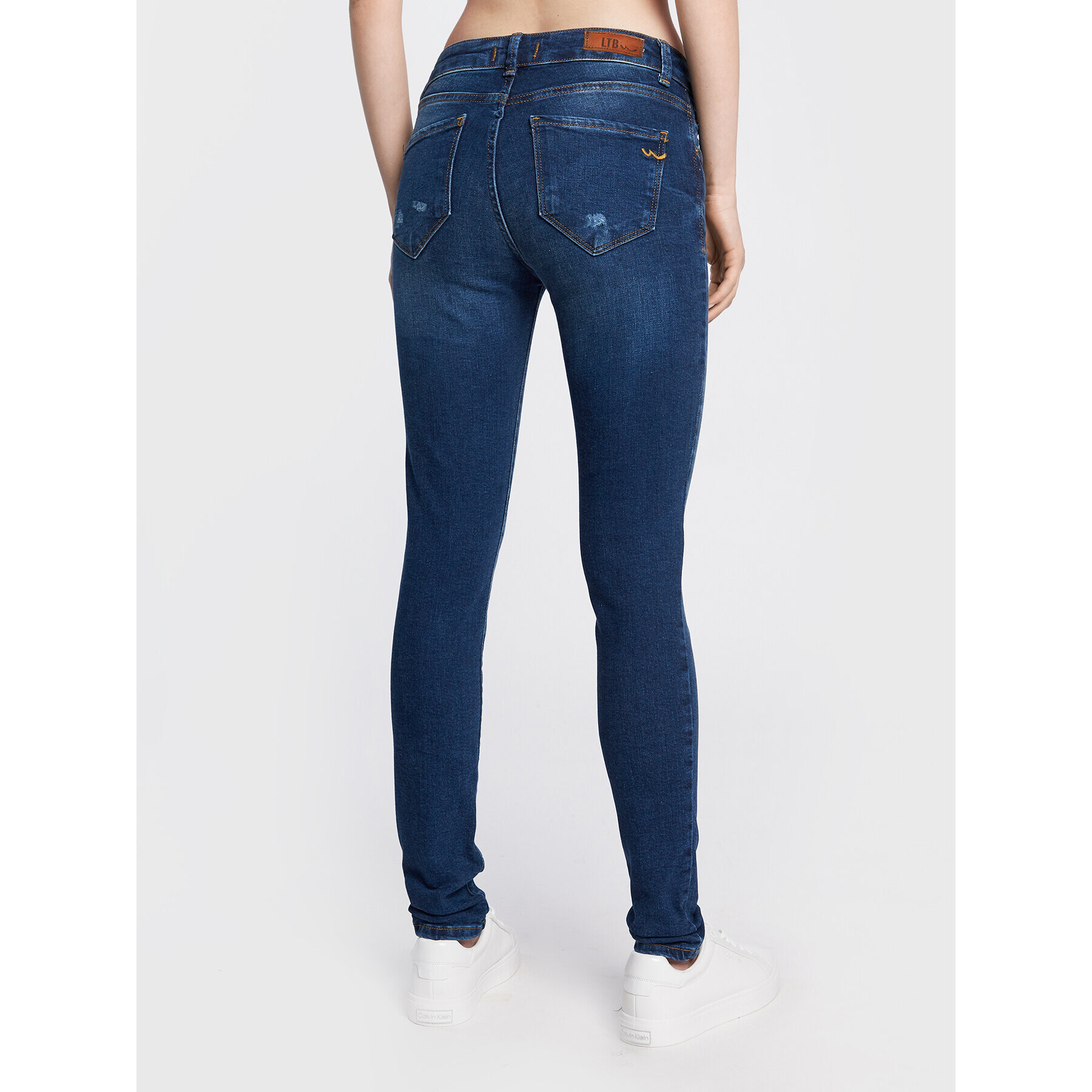 LTB Jeansy Nicole 51244 15091 Modrá Super Skinny Fit - Pepit.cz