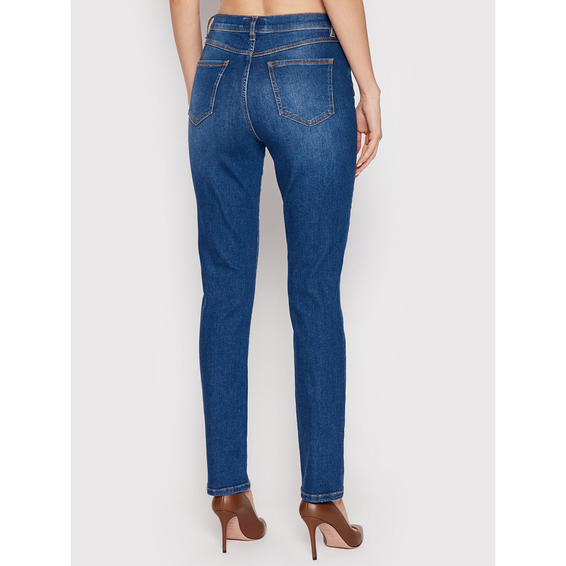 Luisa Spagnoli Jeansy Annuo 538779 Modrá Regular Fit - Pepit.cz