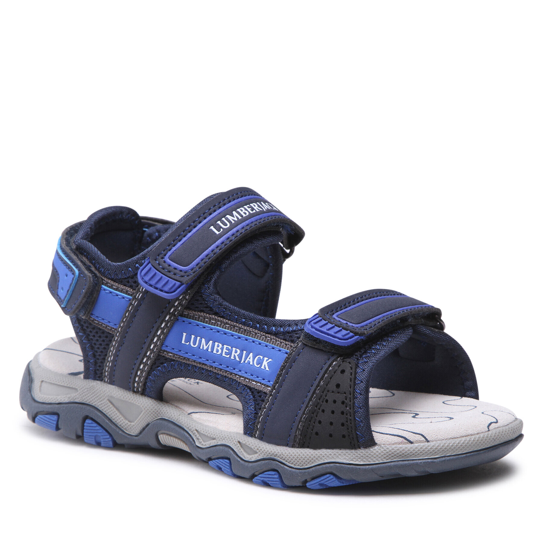 Lumberjack Boty SANDAL 2 BANDS Tmavomodrá - Pepit.cz